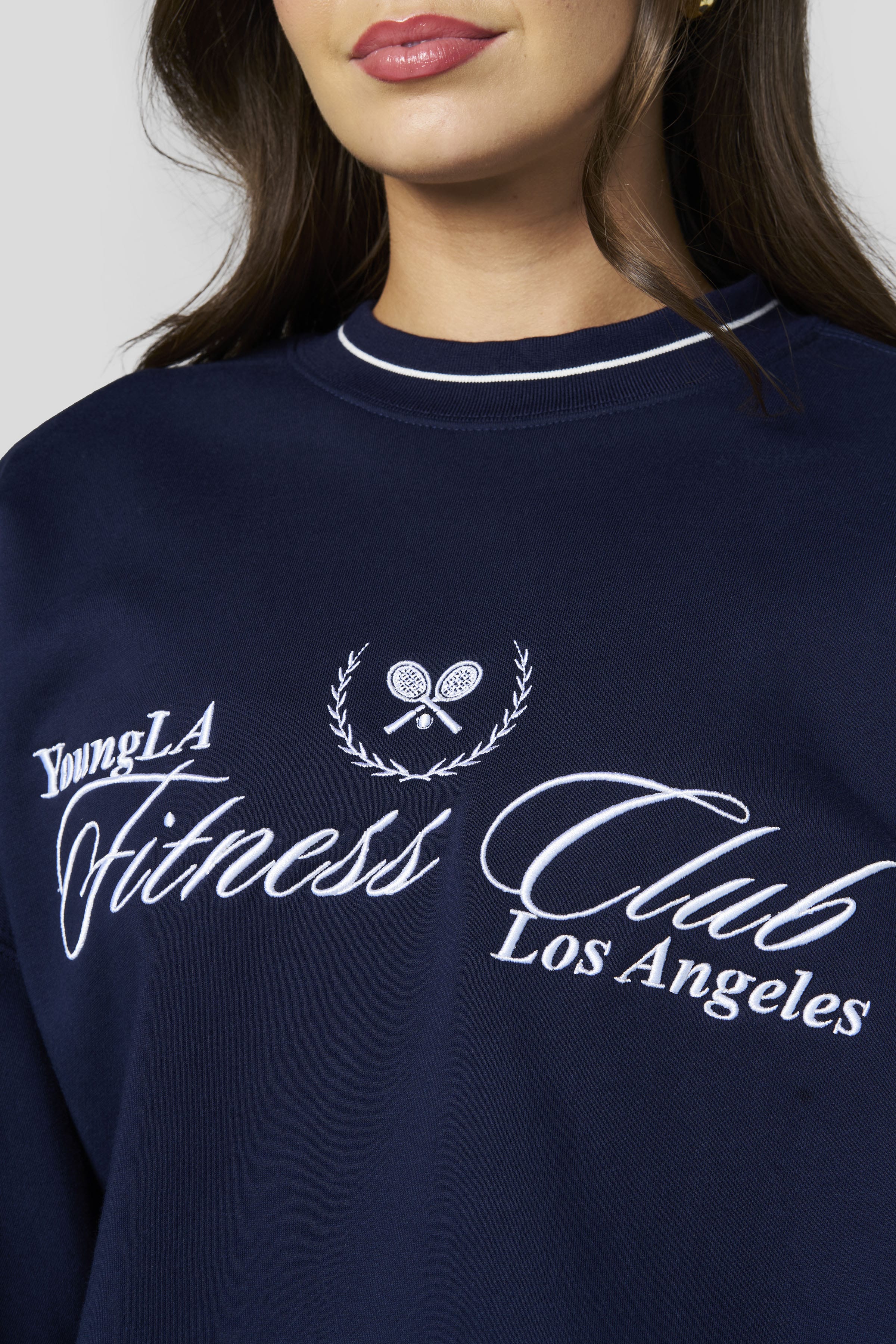 Young La W5172 - Country Club Crewneck 'Navy'