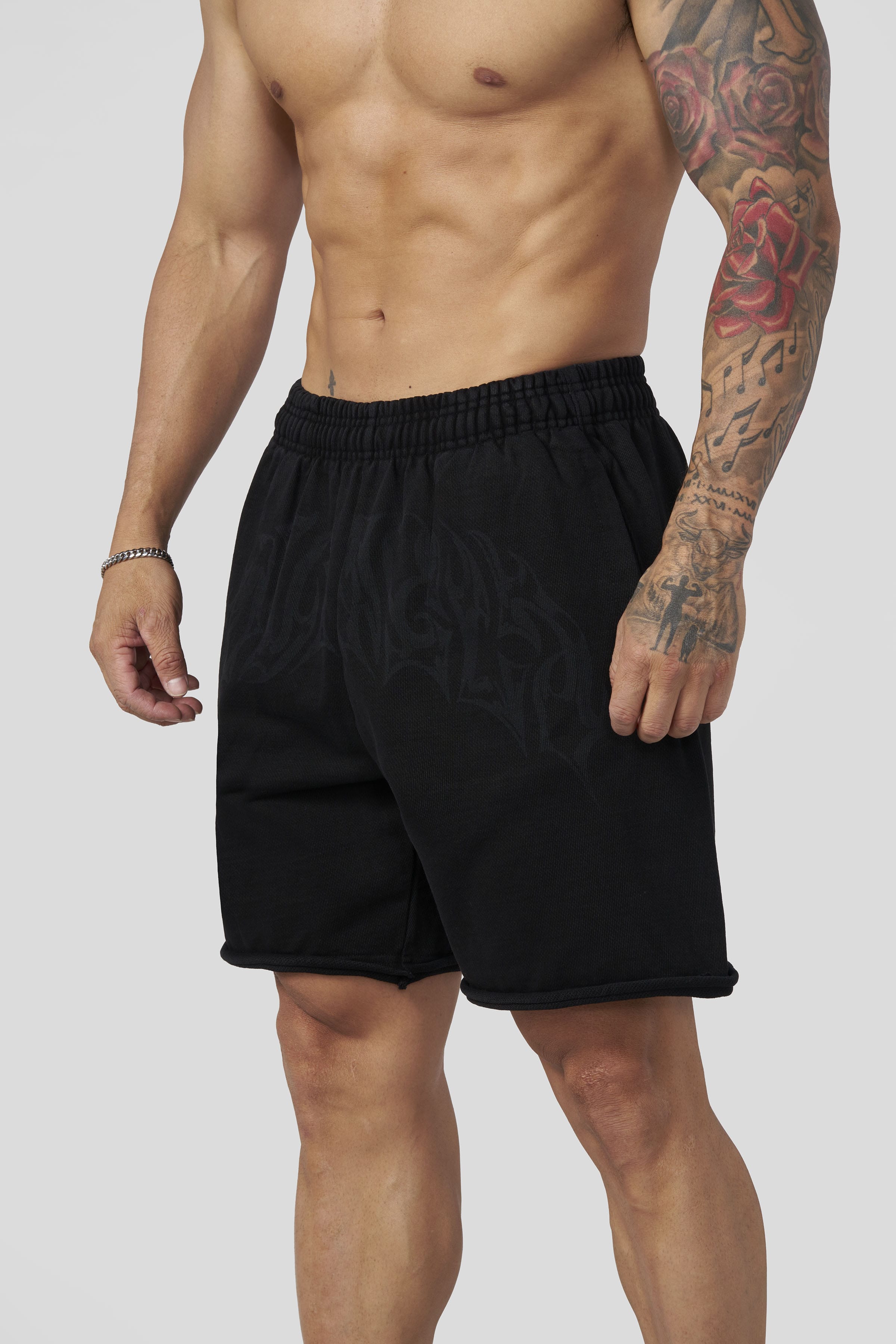 Young La 1045 - Ember Shorts 'Black Wash'