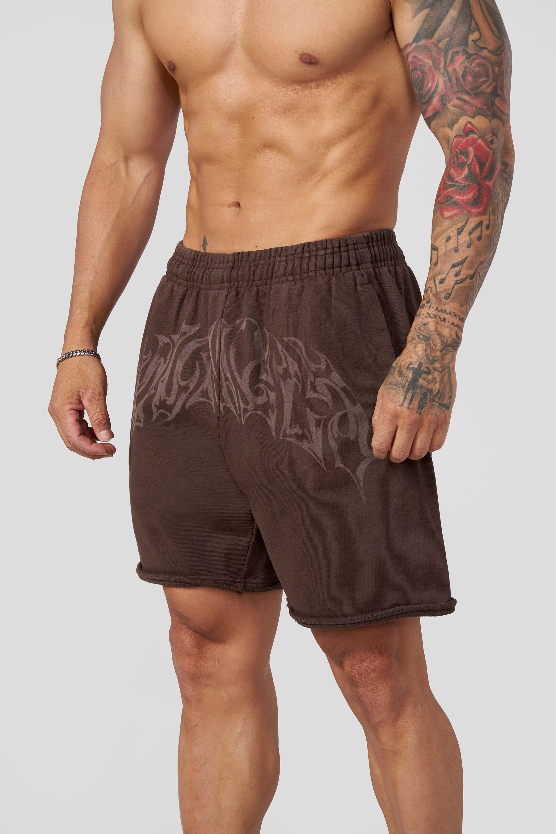 Young La 1045 - Ember Shorts 'Brown Wash'