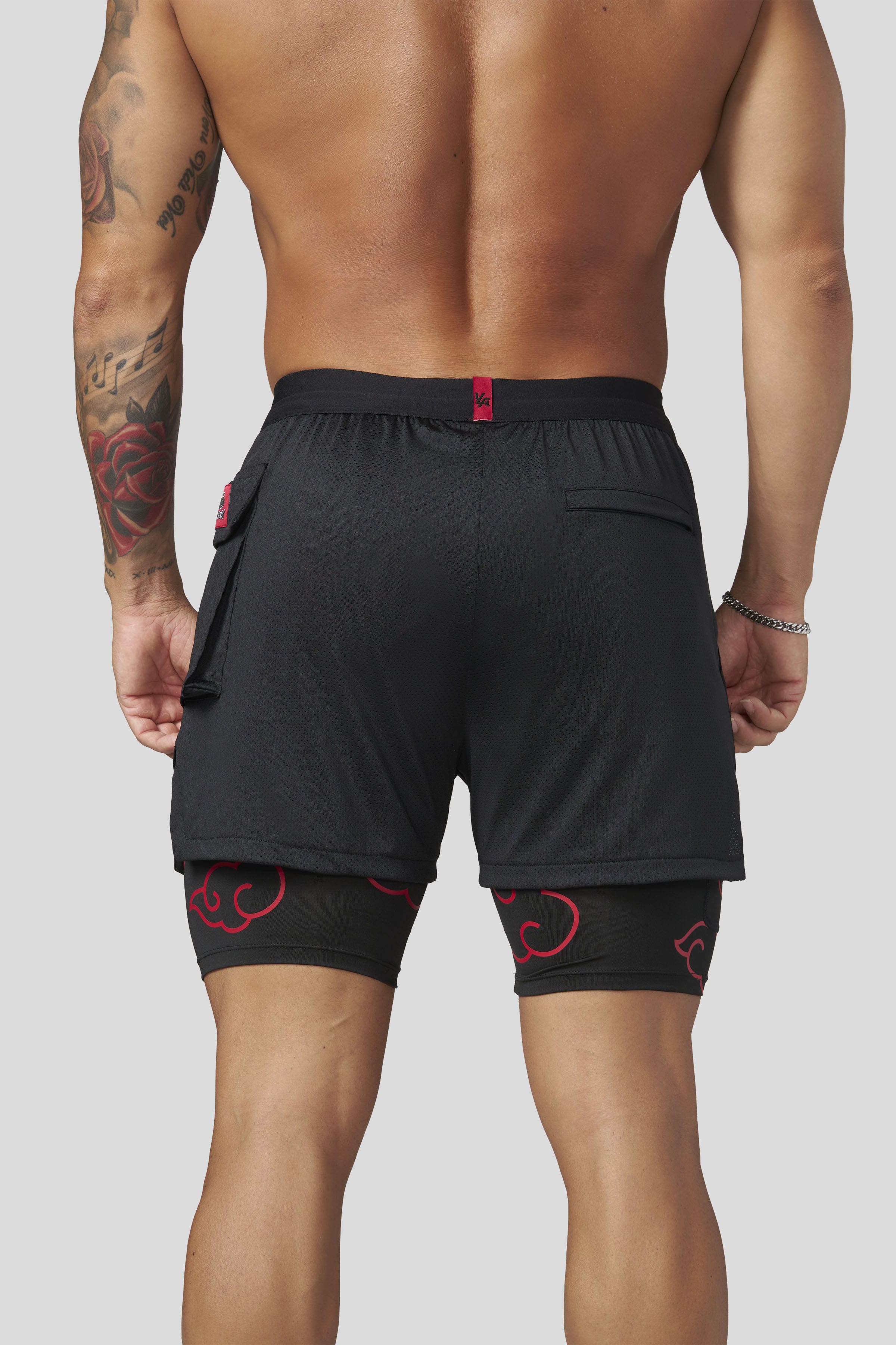 YoungLa 1094 - Naruto Compression Shorts 'Black'