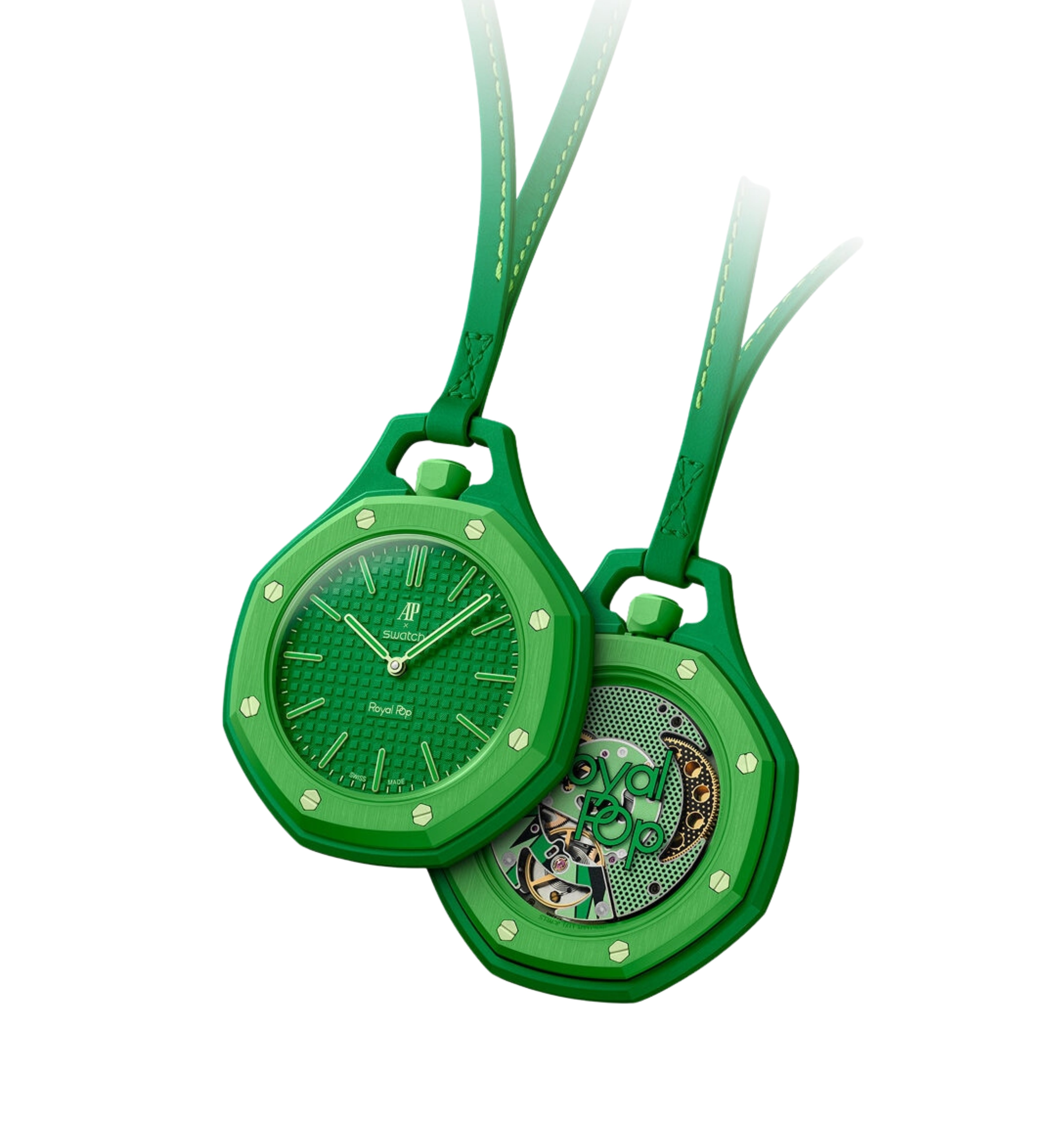 Swatch X Audemars Piguet Royal Pop 'Green Eight'