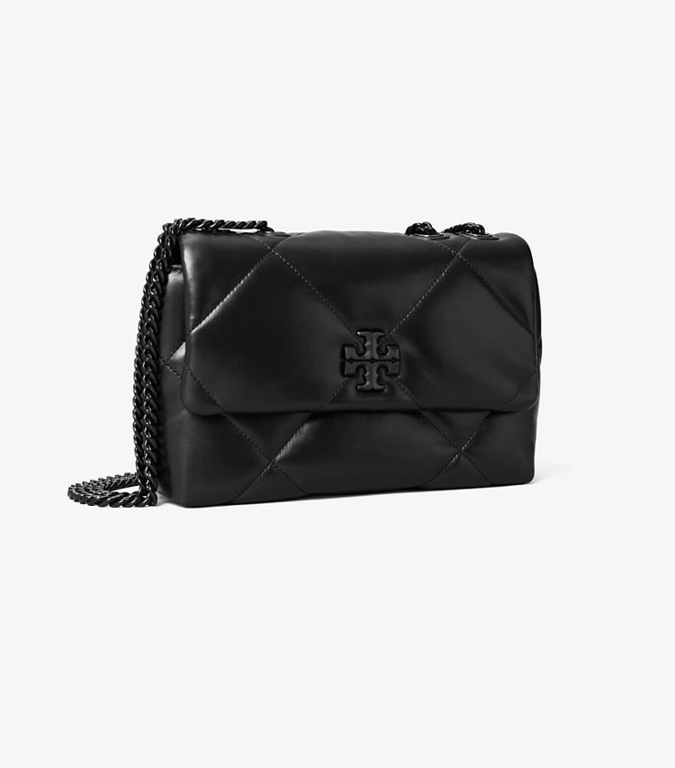 Tory Burch Small Kira Diamond Quilt Shoulder Bag Black