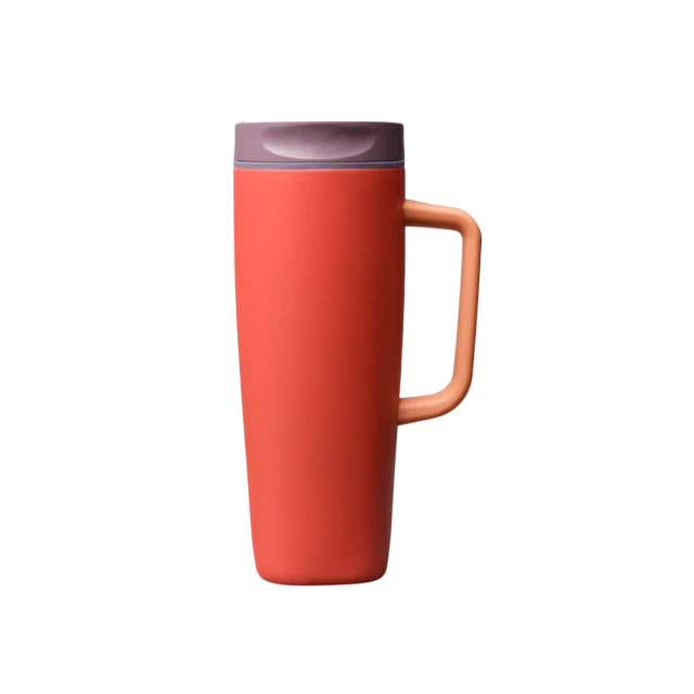 Owala Smoothsip-Slider-With-Handle 24oz "Terracotta Sunset"