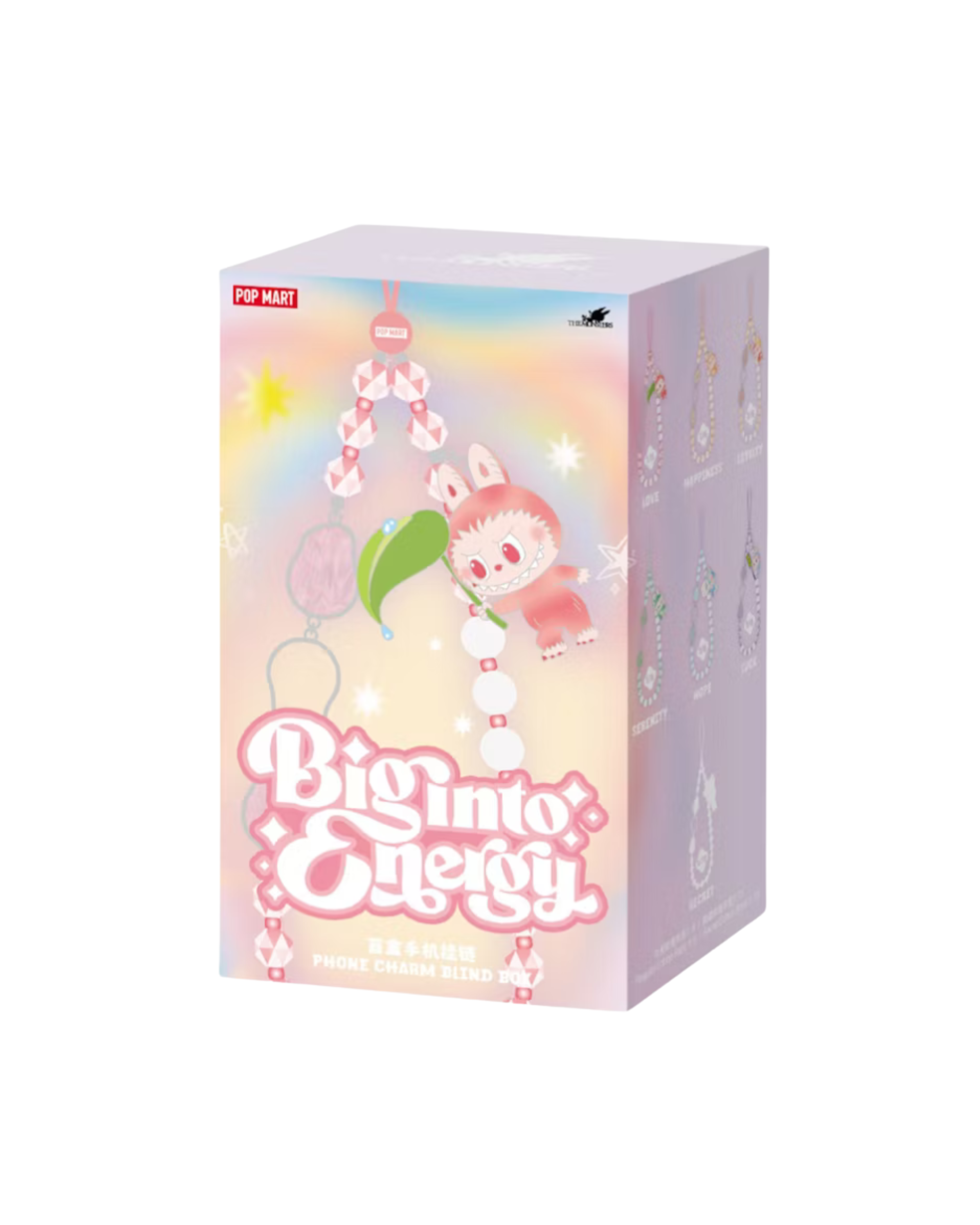 Pop Mart Labubu The Monsters Big into Energy Series Phone Charm Sealed Case