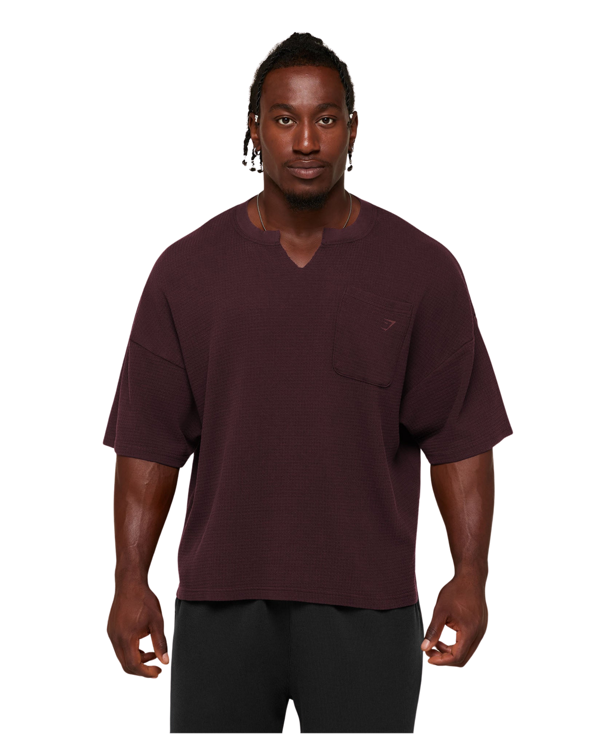 Gymshark x Sam Sulek T-Shirt 'Cherry Purple Wash'