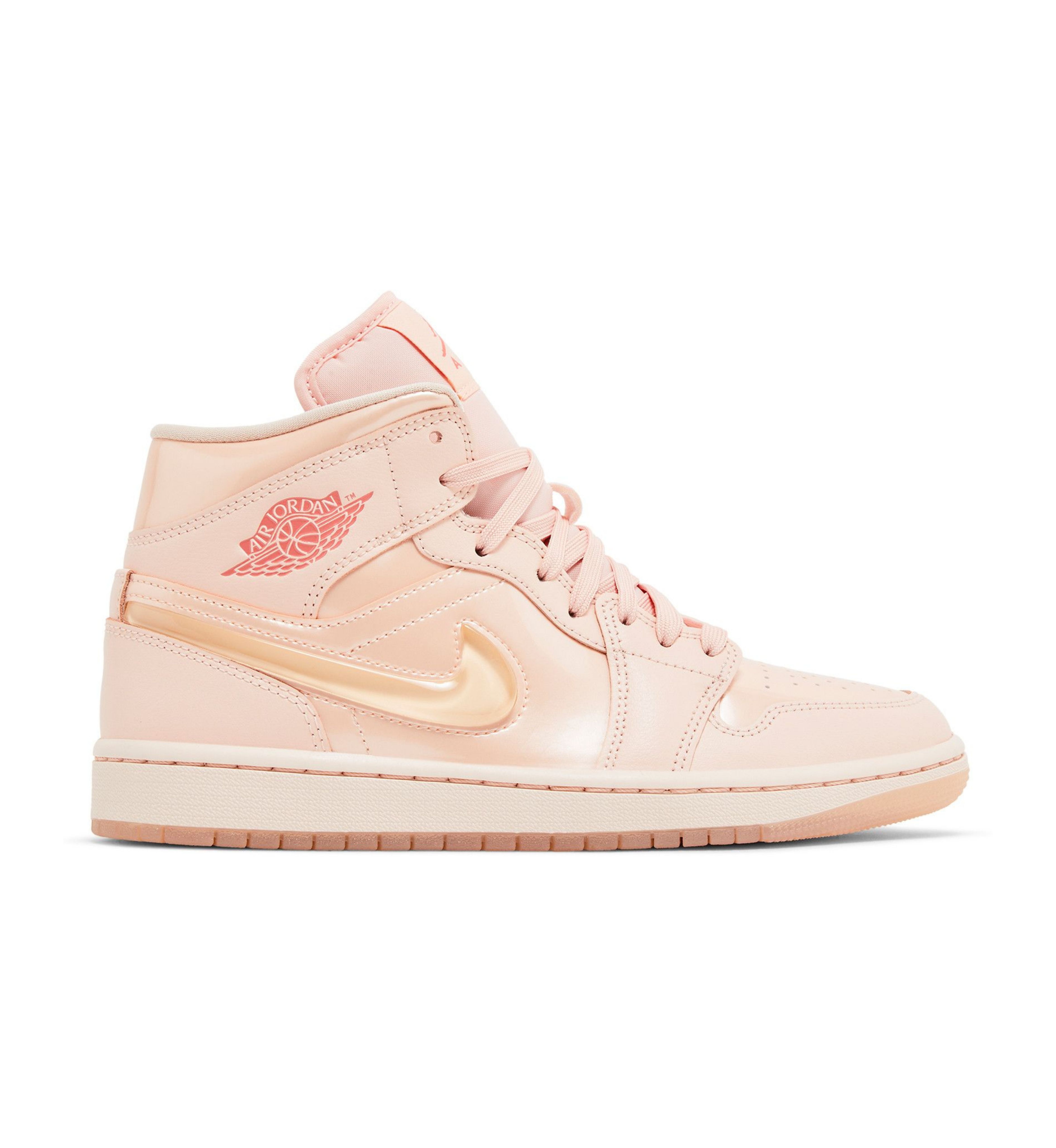 Wmns Air Jordan 1 Mid 'Patent Valentine's Day'