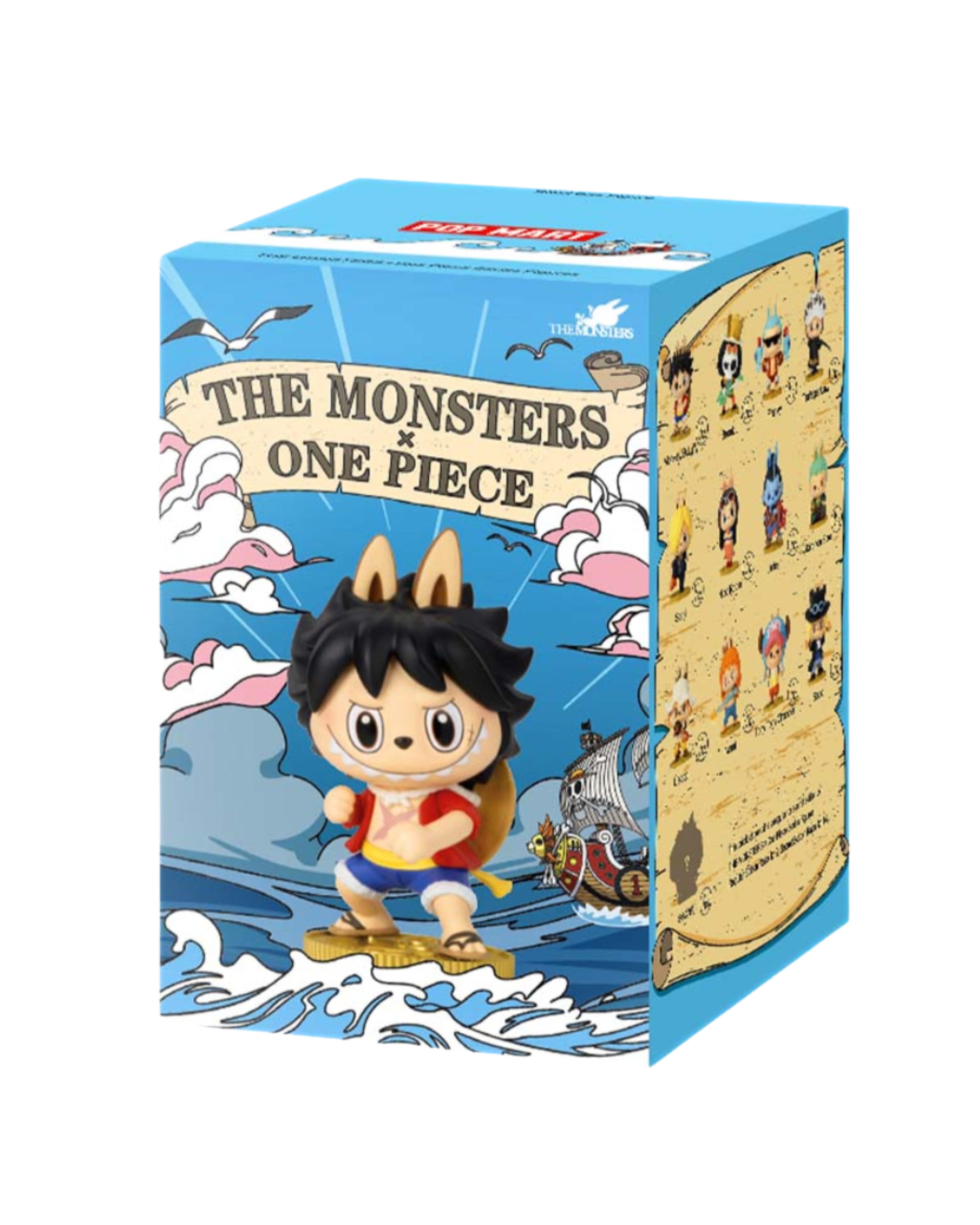 Pop Mart Labubu The Monsters x One Piece Series Single Blind Box (pack of 1)