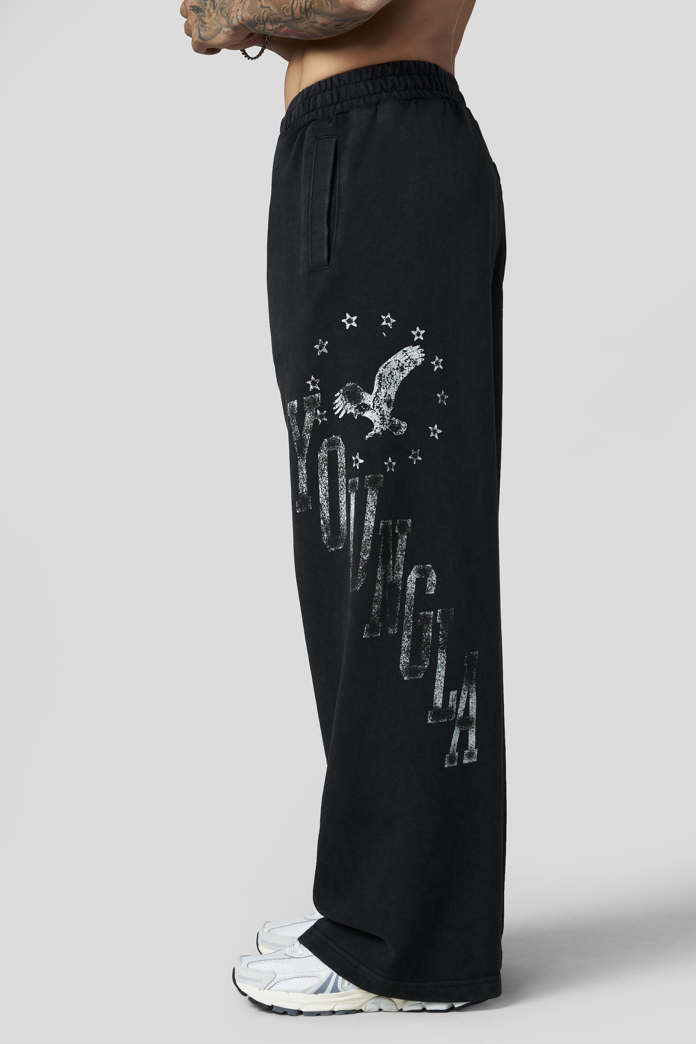 YoungLA 2175 - Golden Era Sweats 'Black Wash'