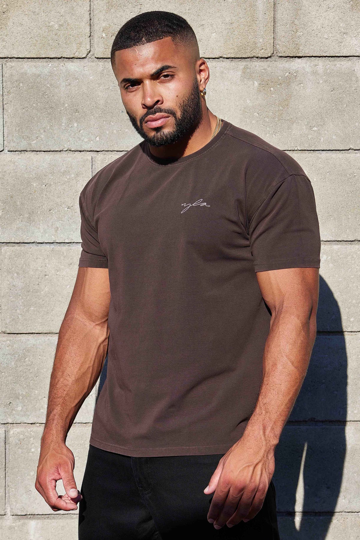 YoungLA 466 Tailored Tees 'Chocolate'