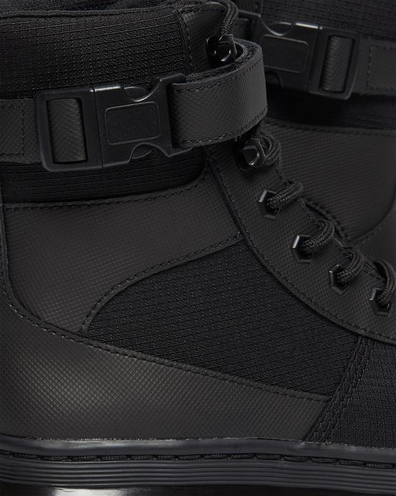 Dr. Martens Combs Tech Poly Casual Boots Black - Mens