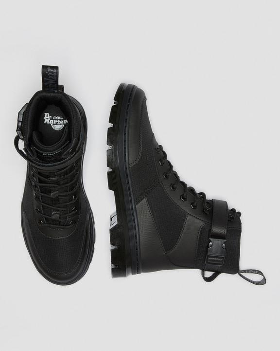 Dr. Martens Combs Tech Poly Casual Boots Black - Mens