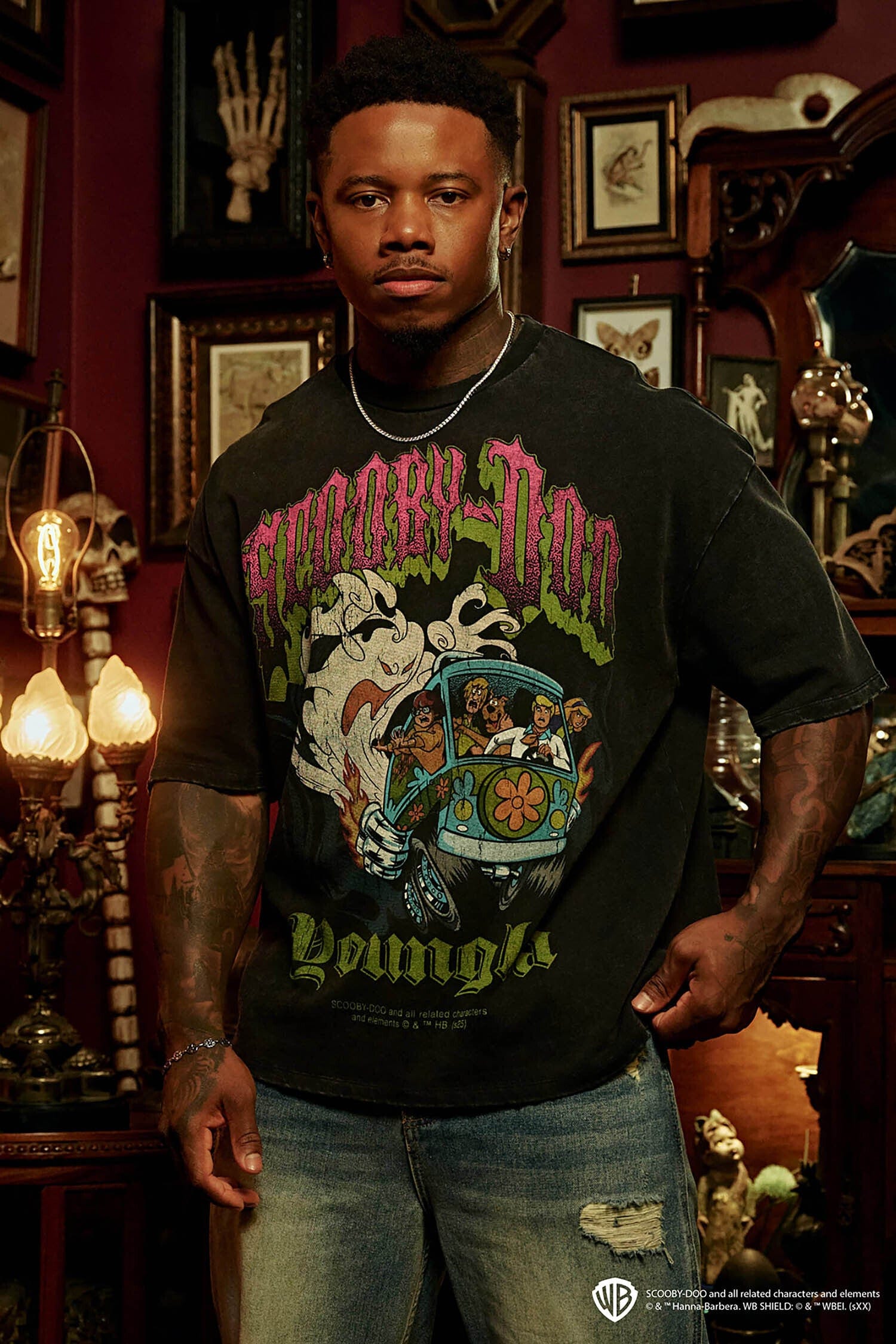 YoungLA 4252 - Scooby-Doo Tees 'Smoke & Screams'