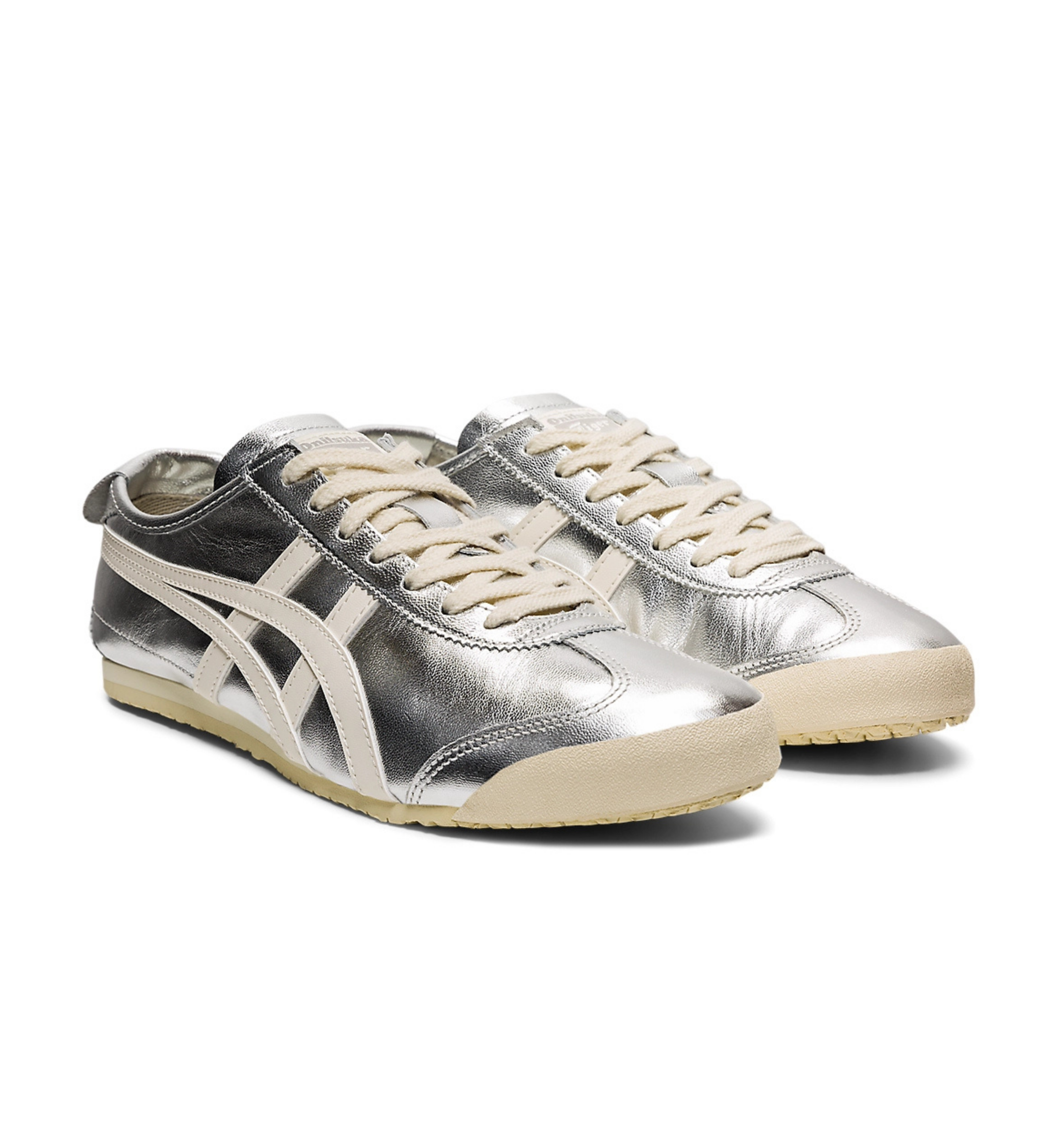 Onitsuka Tiger Mexico 66 Silver Off White