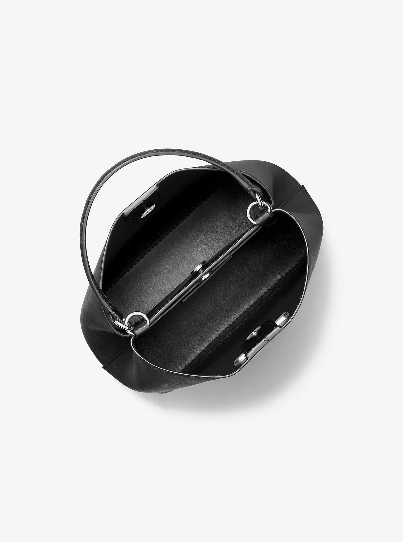 Michael Kors Pratt Small Convertible Shoulder Bag Black