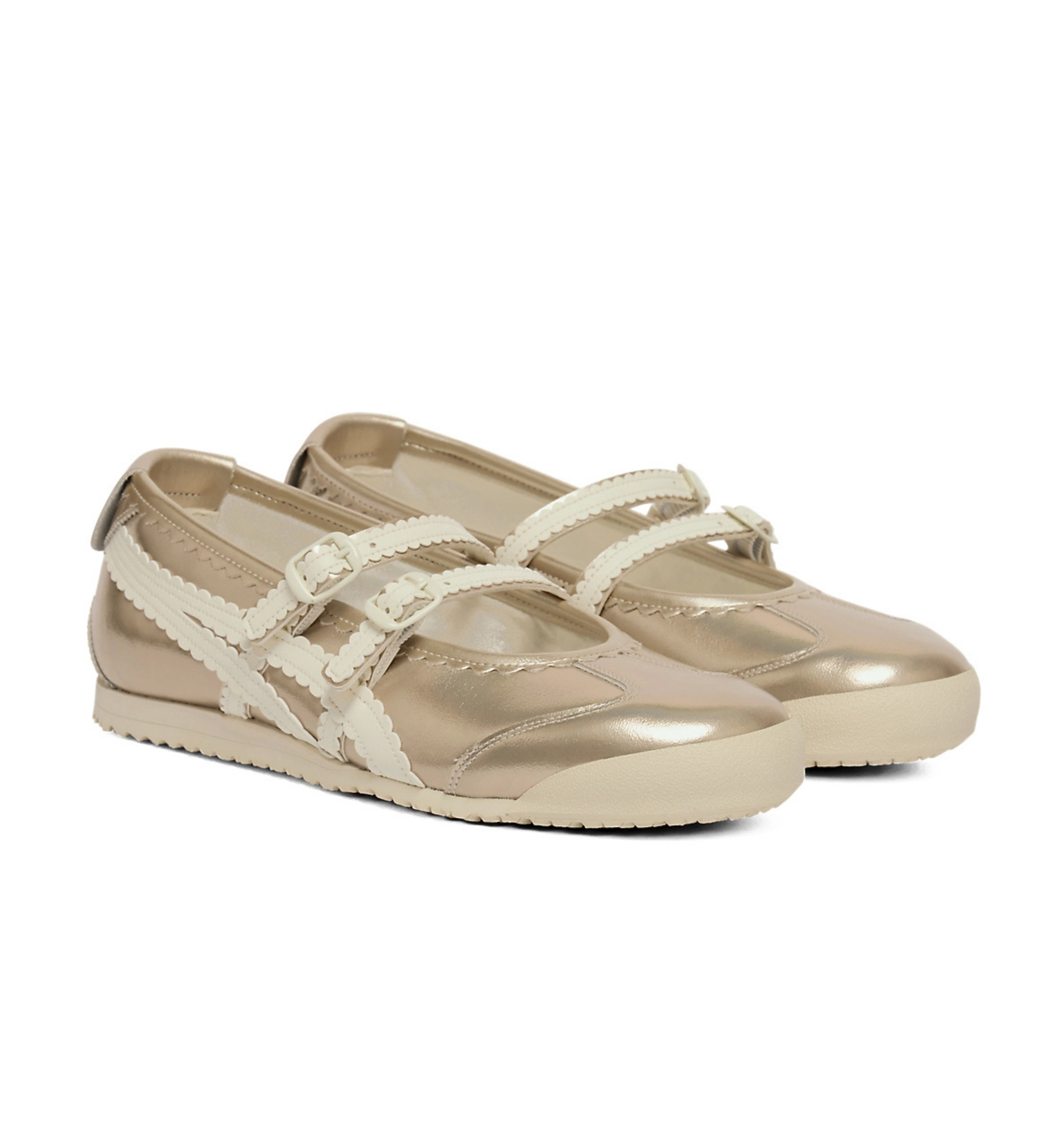 Onitsuka Tiger Mexico 66 TGRS - Metallic Pack Champagne Cream
