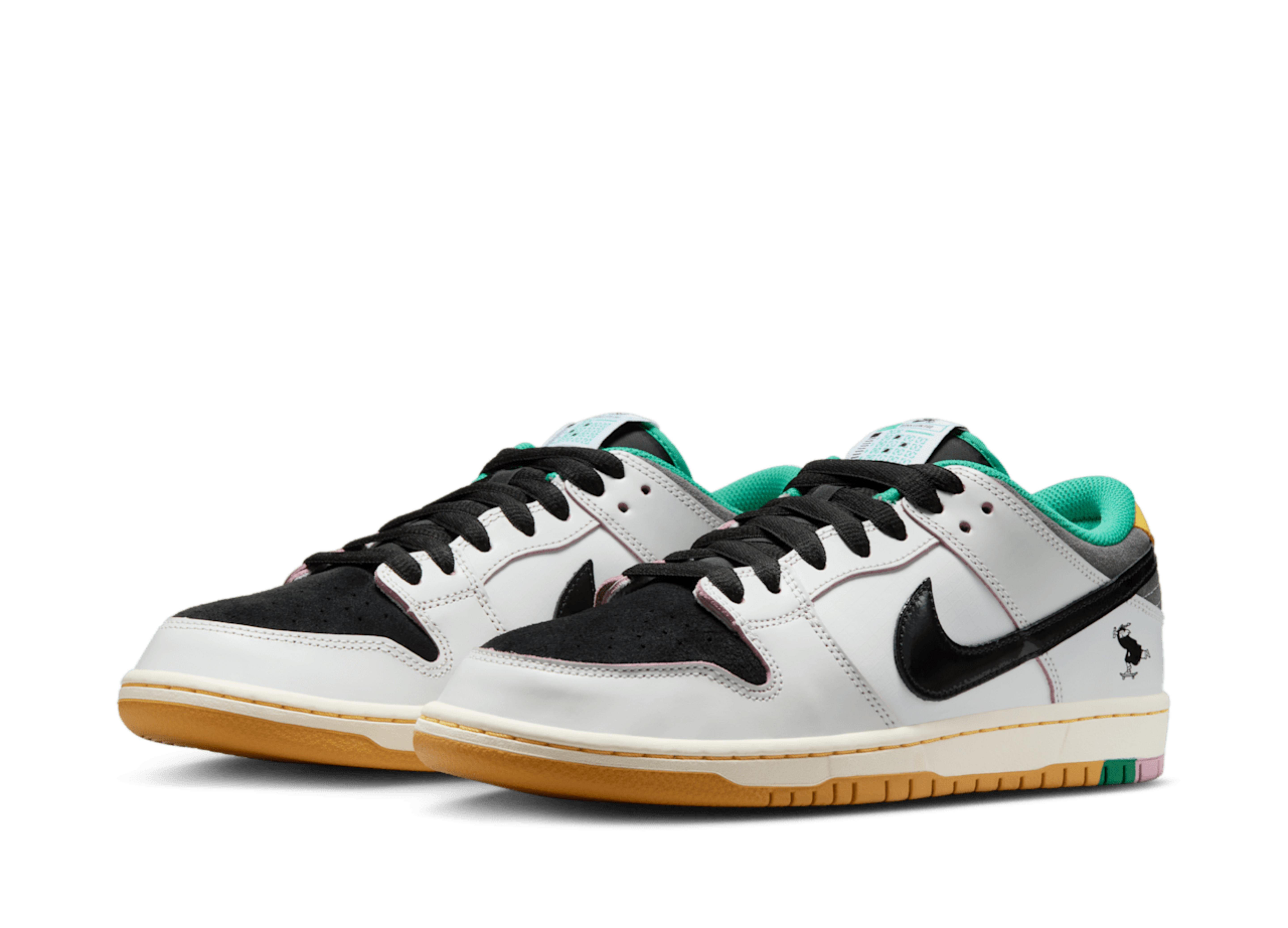 Nike SB Dunk Low x CSEF 'White Clear Emerald'