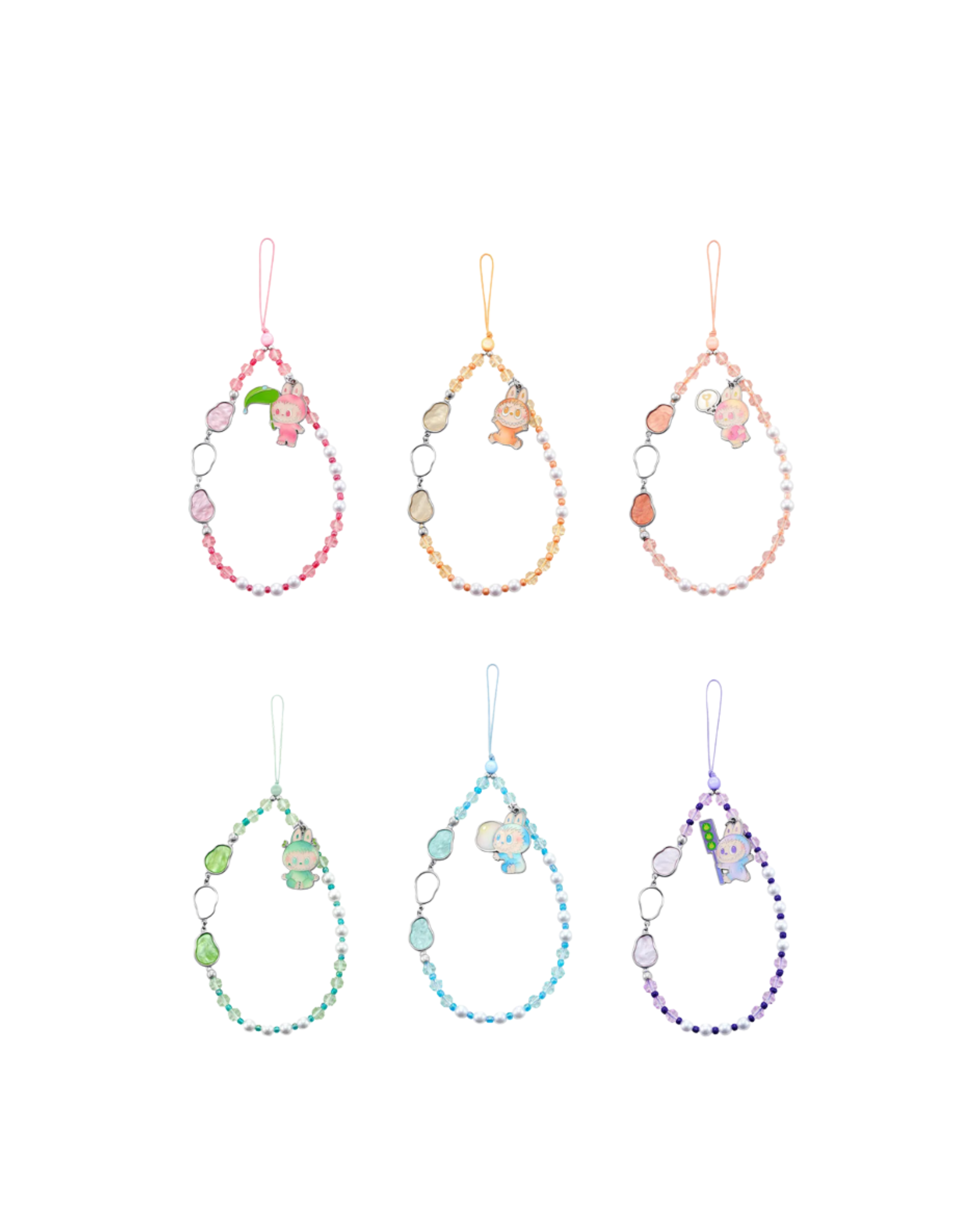 Pop Mart Labubu The Monsters Big into Energy Series Phone Charm Sealed Case