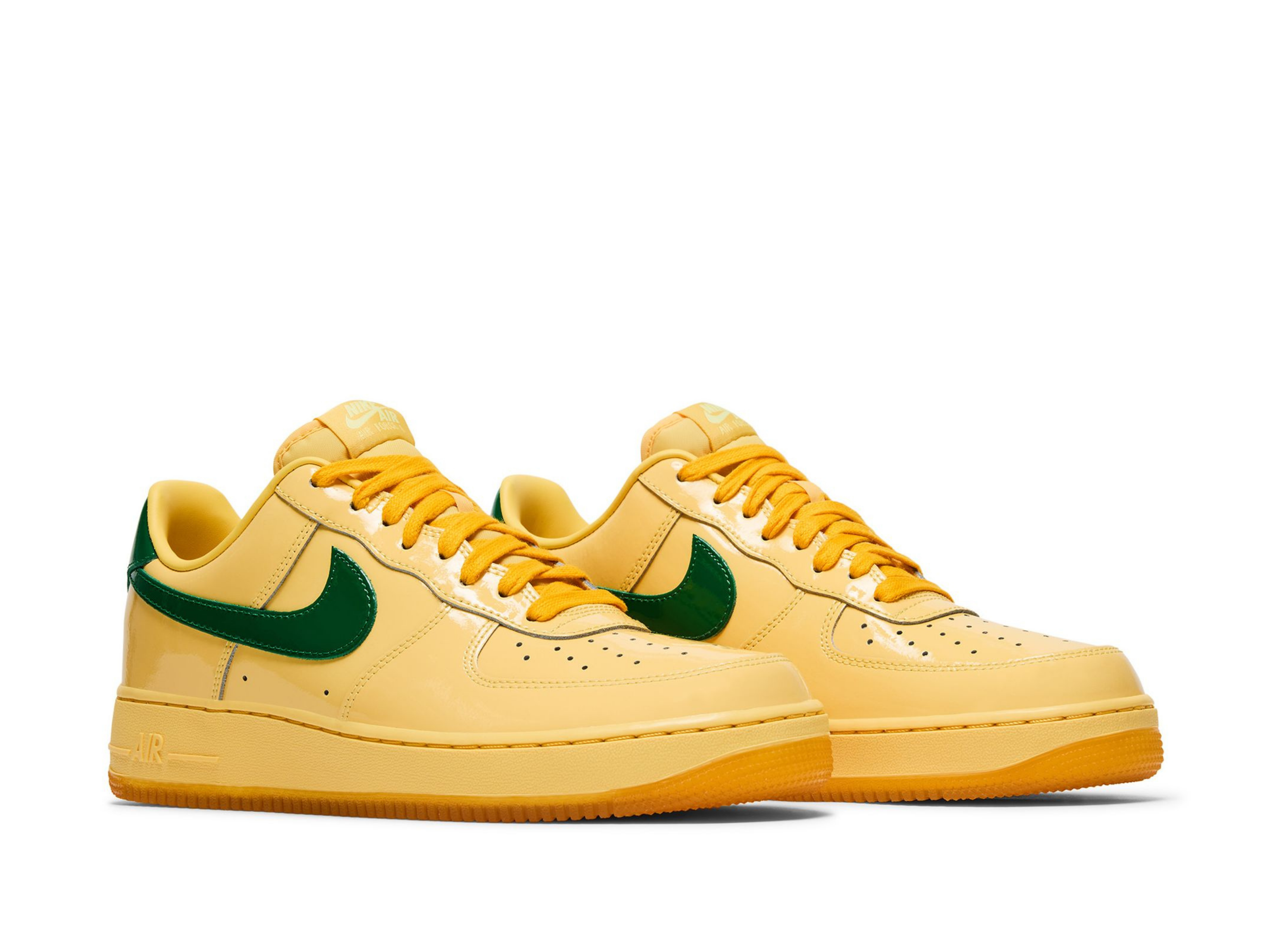 Nike Air Force 1 Low 'Patent Leather Topaz Gold'