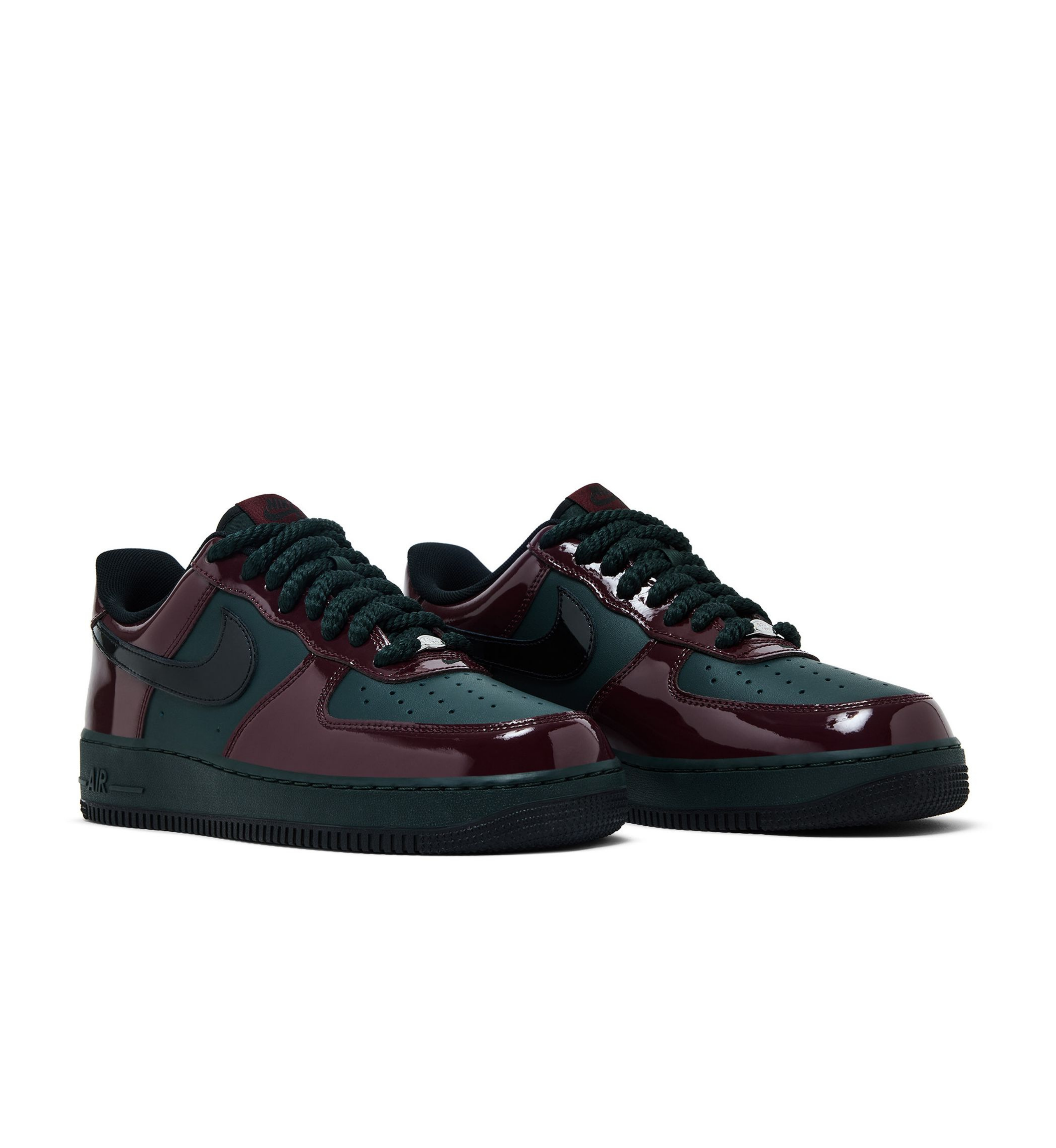 Nike Air Force 1 Low '07 LV8 Patent Leather 'Beef And Broccoli'