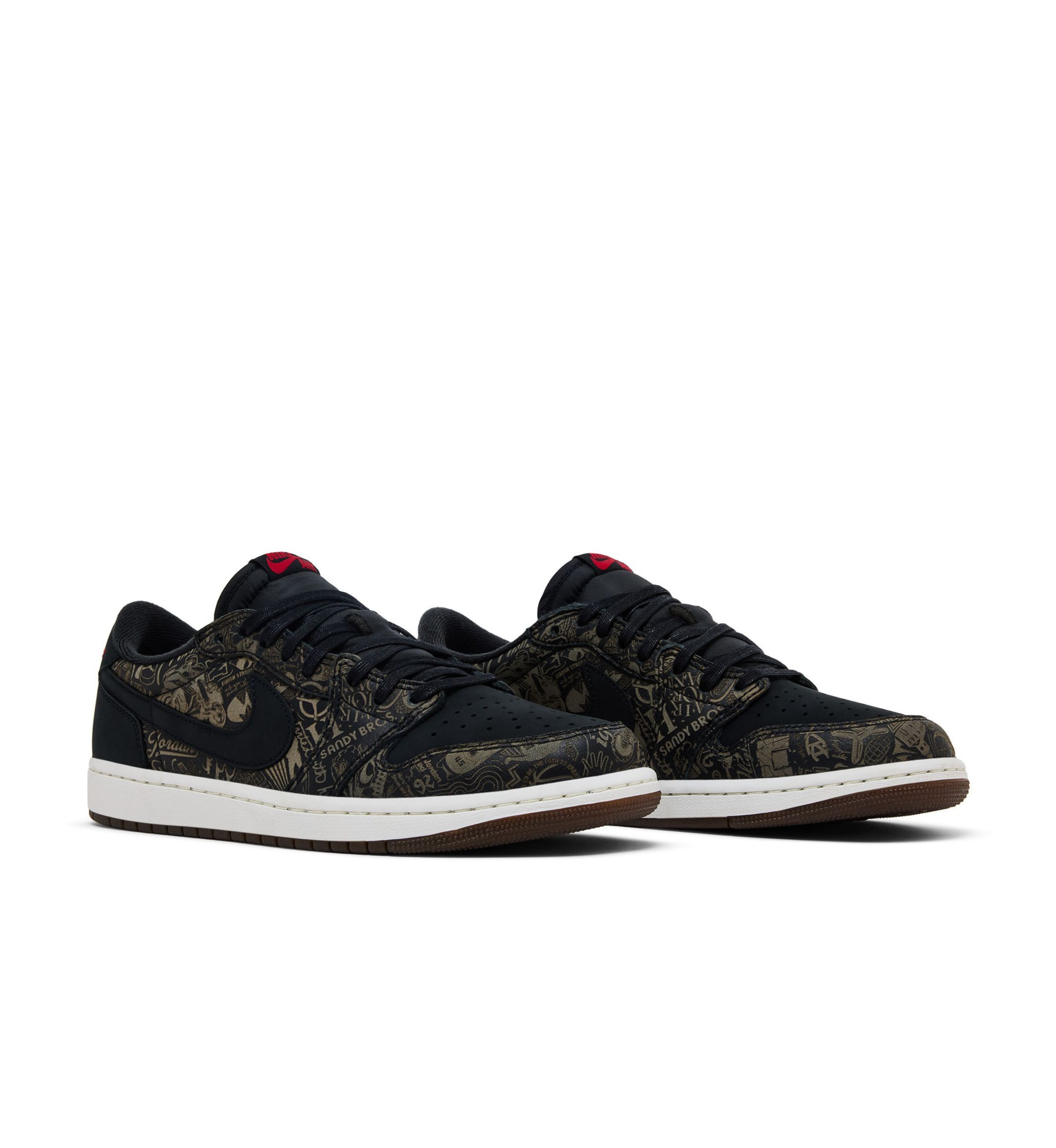 Air Jordan 1 Retro Low OG 'Laser Black University Red'