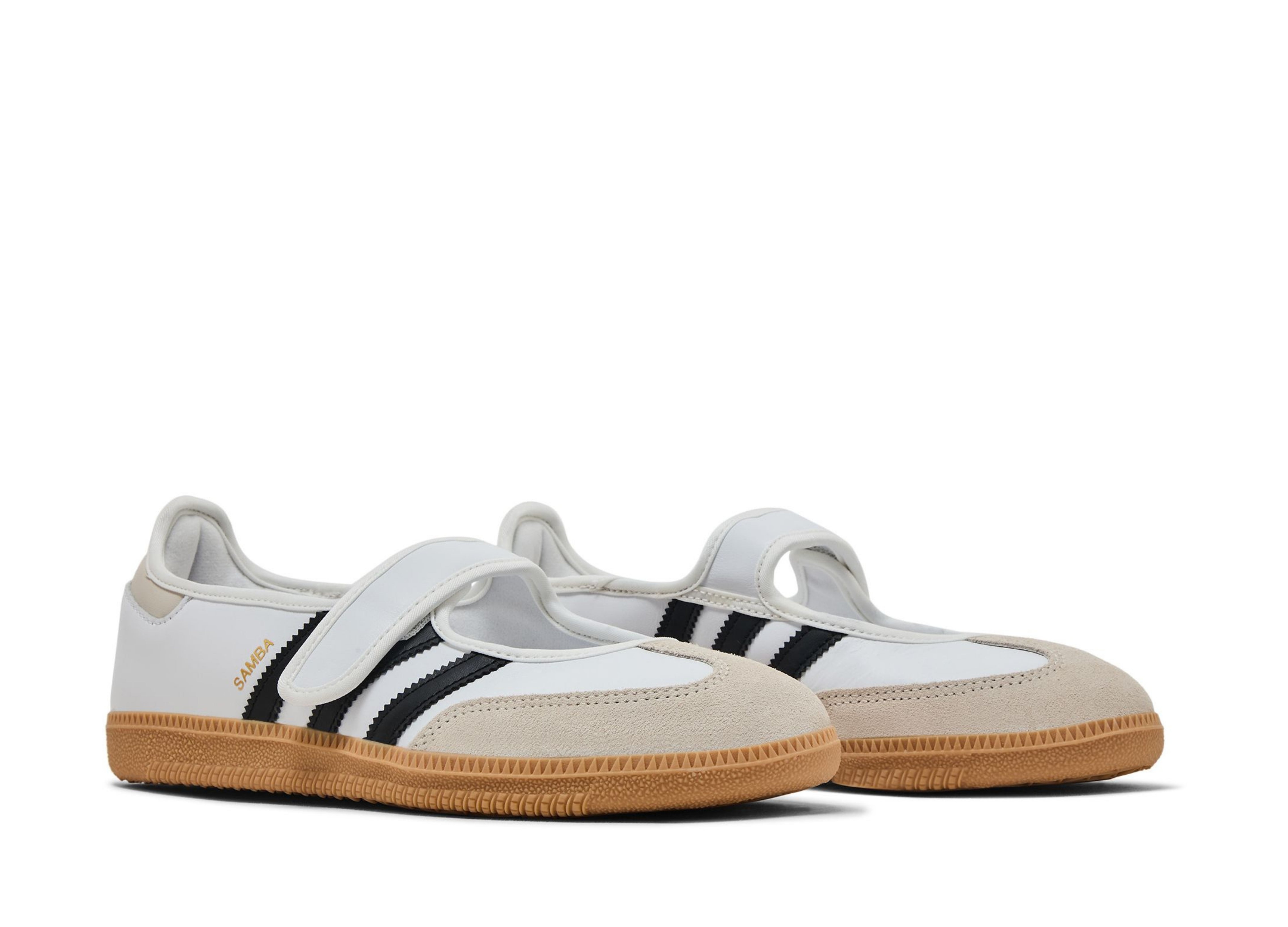 Adidas Samba Jane 'White Black Gum' (Women's) - Damanged Box