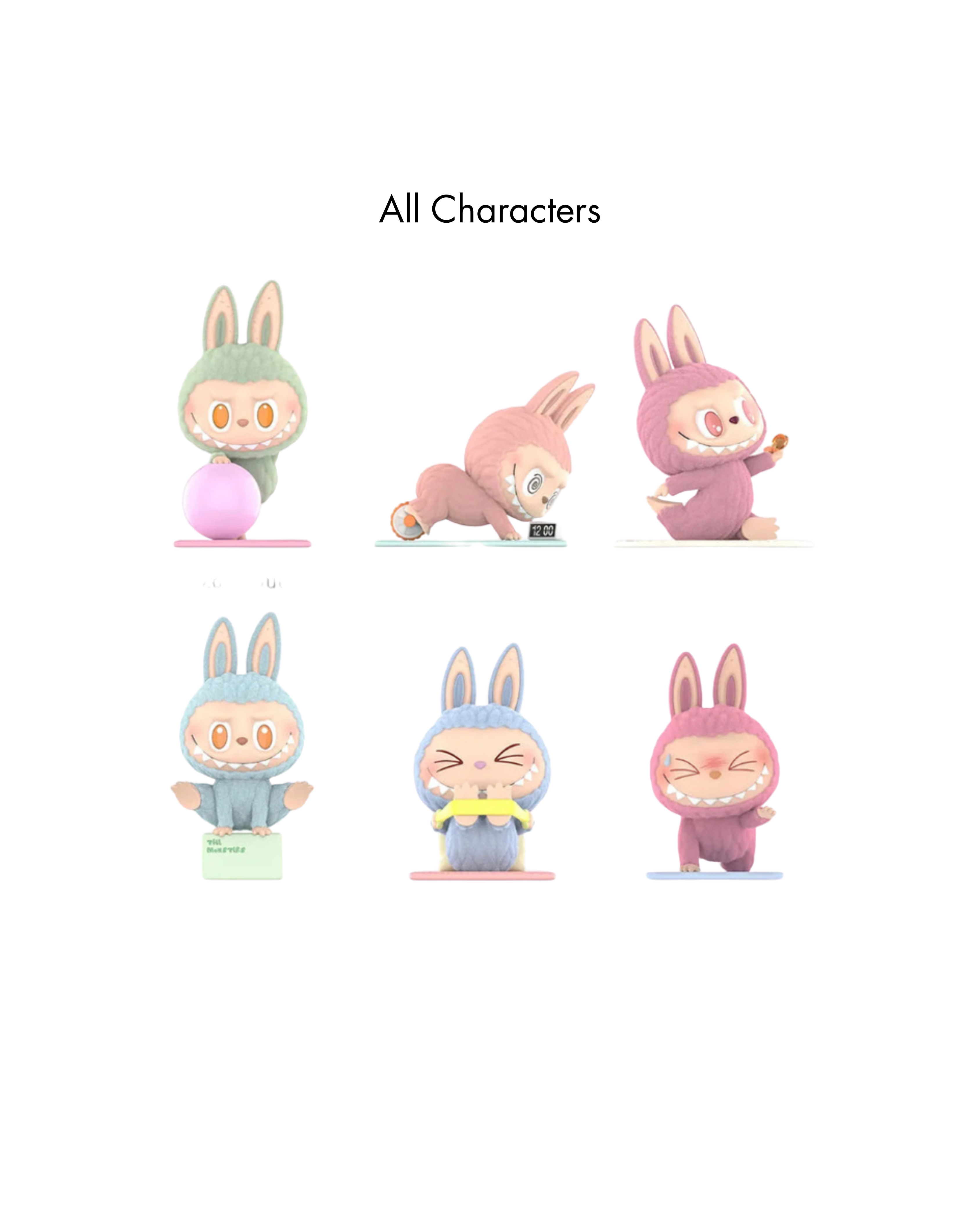 Pop Mart Labubu The Monsters Lazy Yoga Series Figures Sealed Case