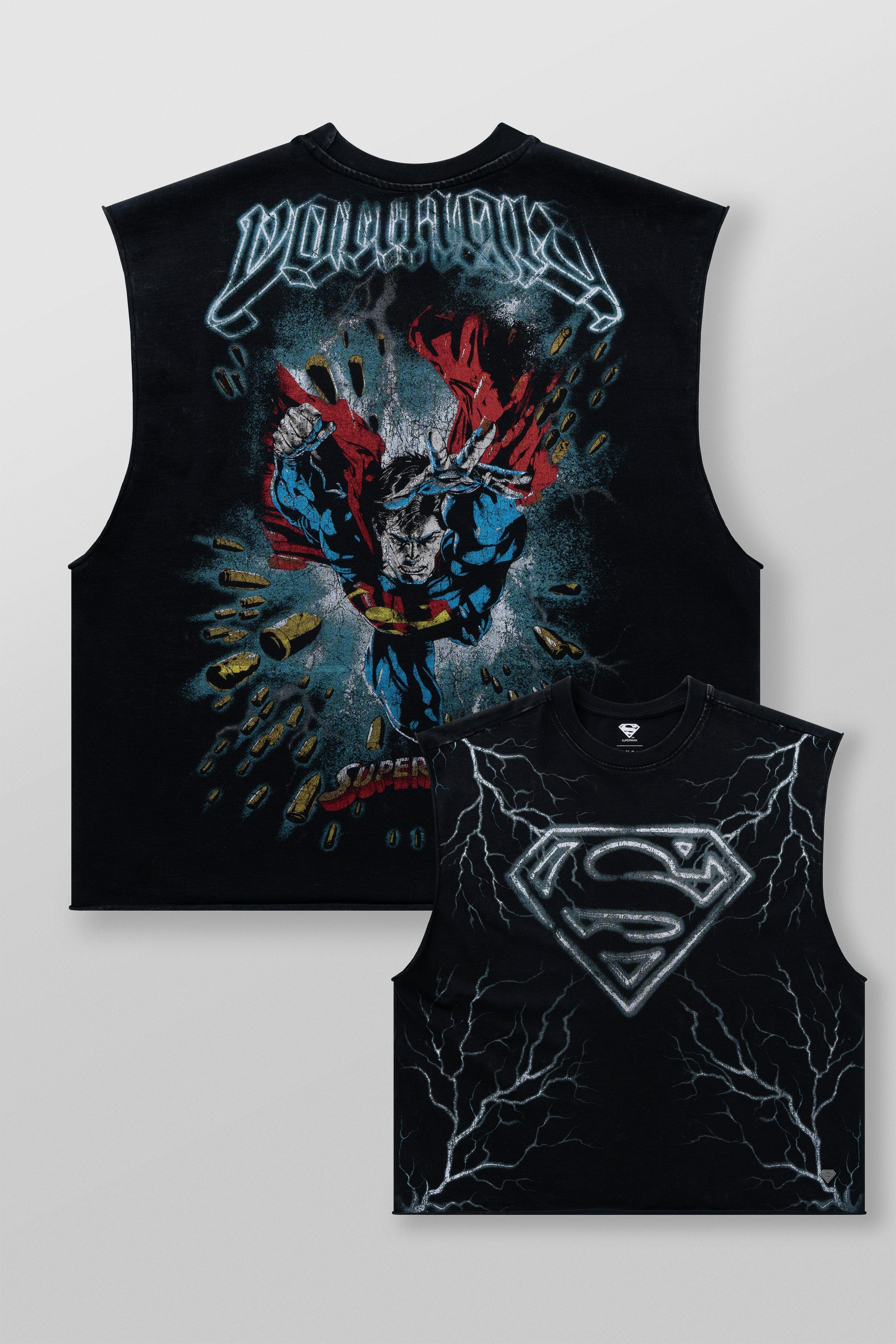 Young La 3004 - Superman Cut-Offs 'Bulletproof'