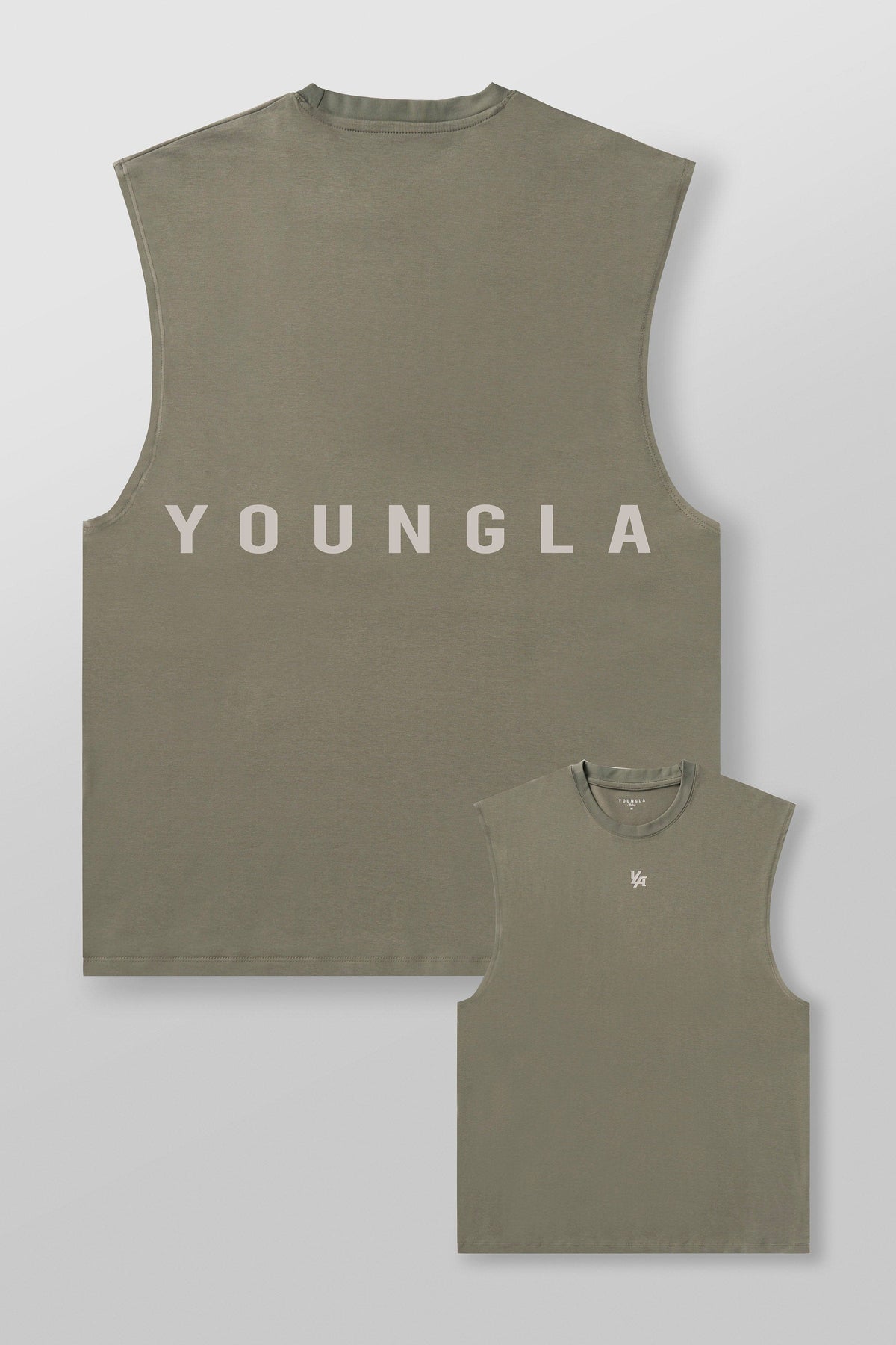 YoungLA 3006 - RunTech Tanks 'Grey Olive'