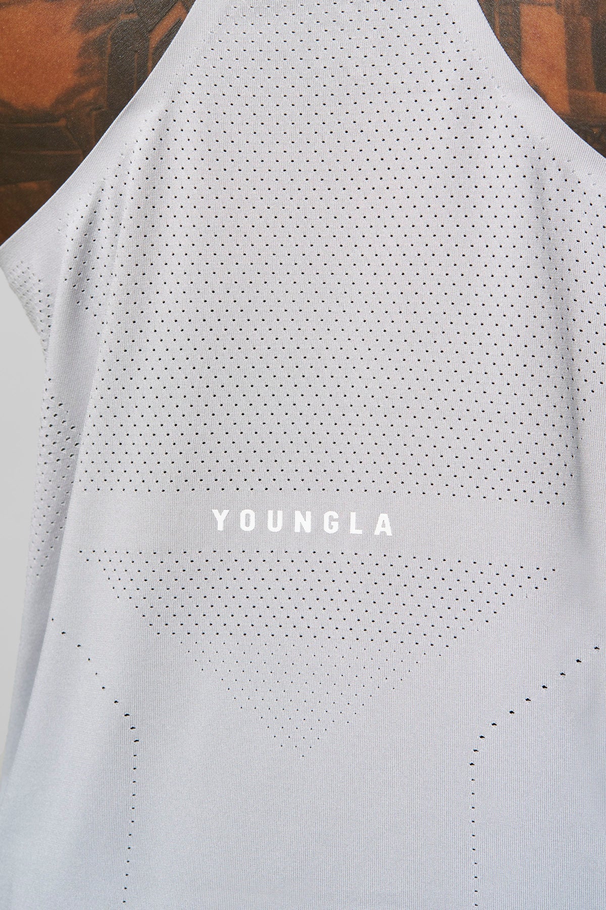 YoungLA 3039 - Engineered Mesh Tanks 'Light Grey'