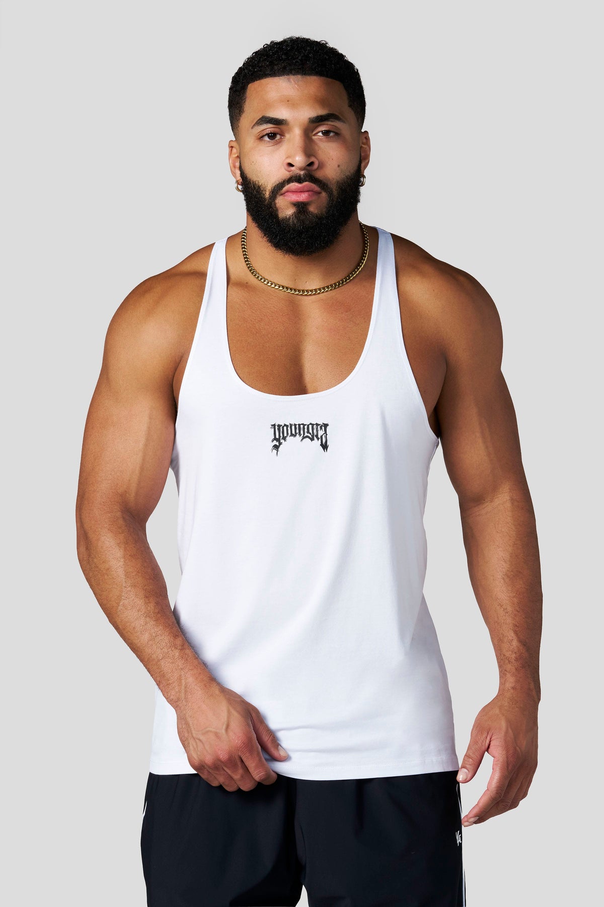 YoungLA 3074 - Thin Strap Stringers 'White'