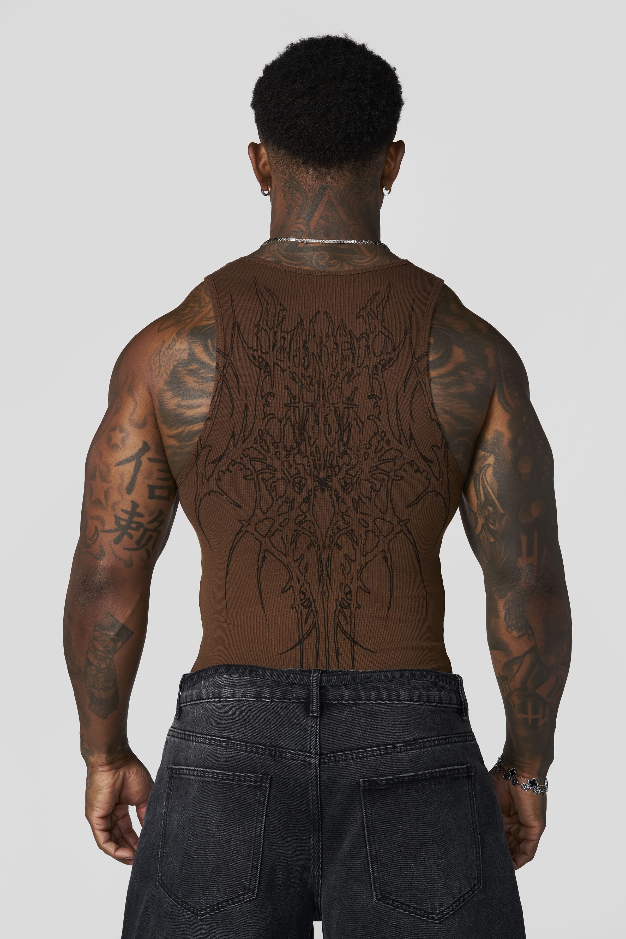 YoungLA 3086 - Dark Wave Wife Lovers 'Brown'