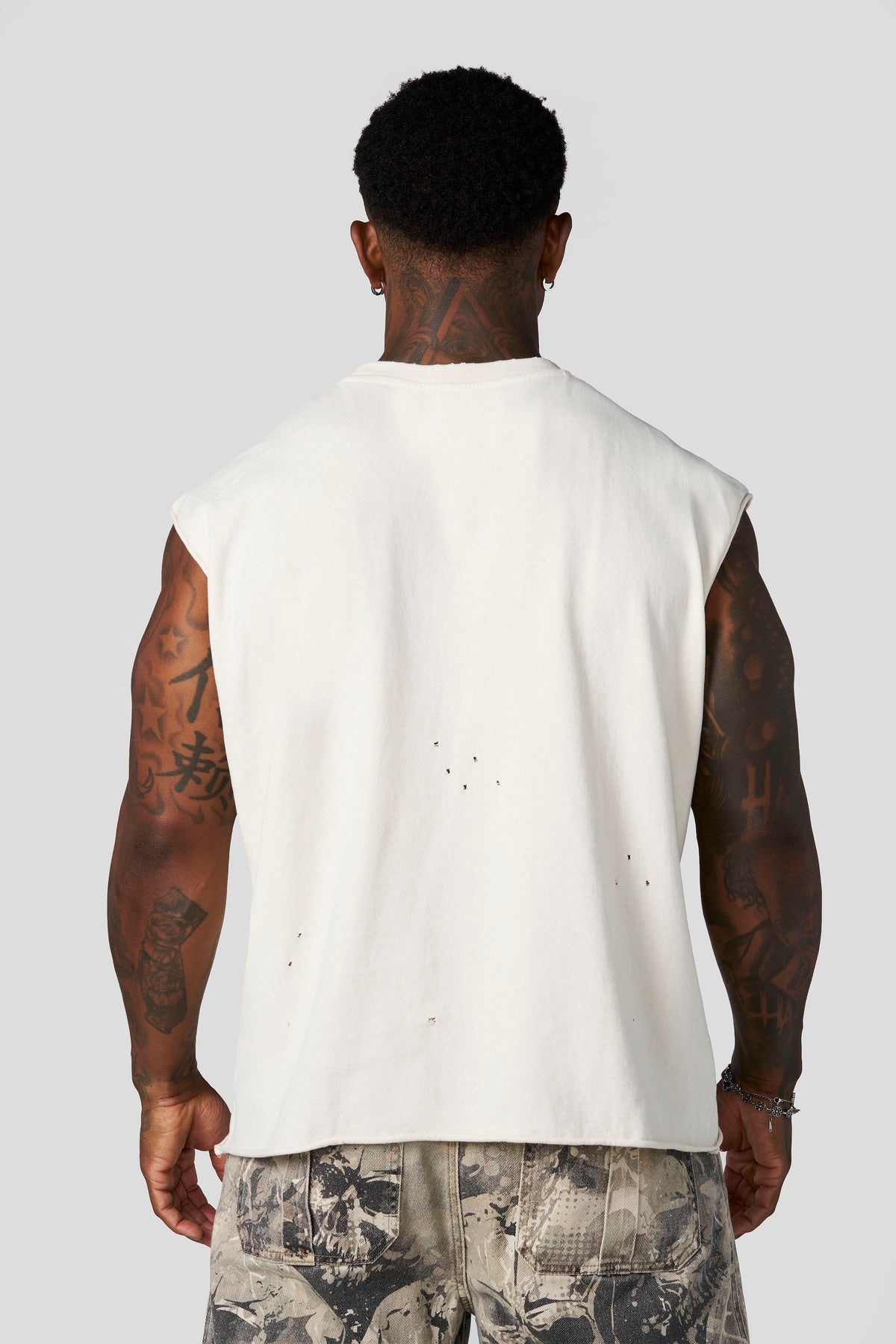 YoungLA 3093 - Unleashed Cut-Offs 'Off-White'