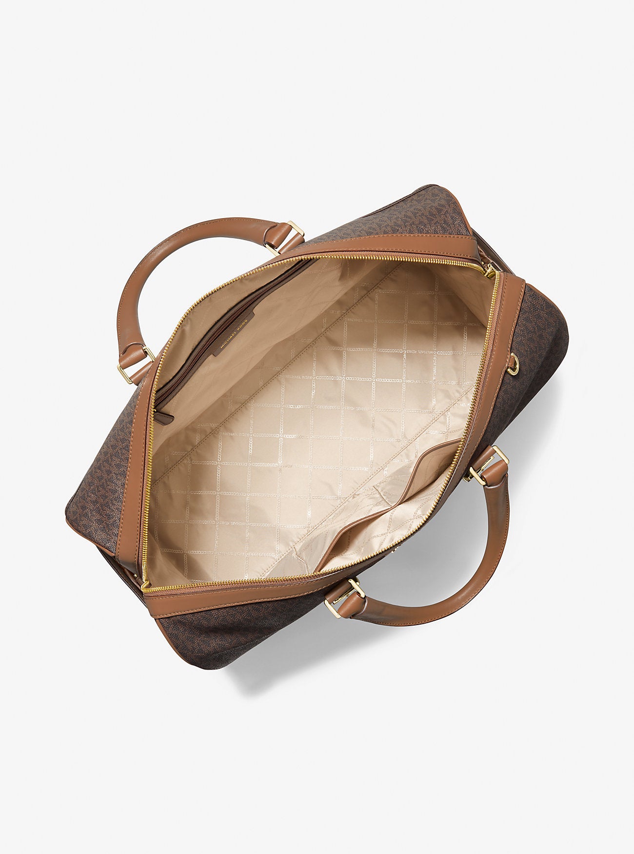 Bedford Travel Extra-Large Signature Logo Stripe Weekender Bag