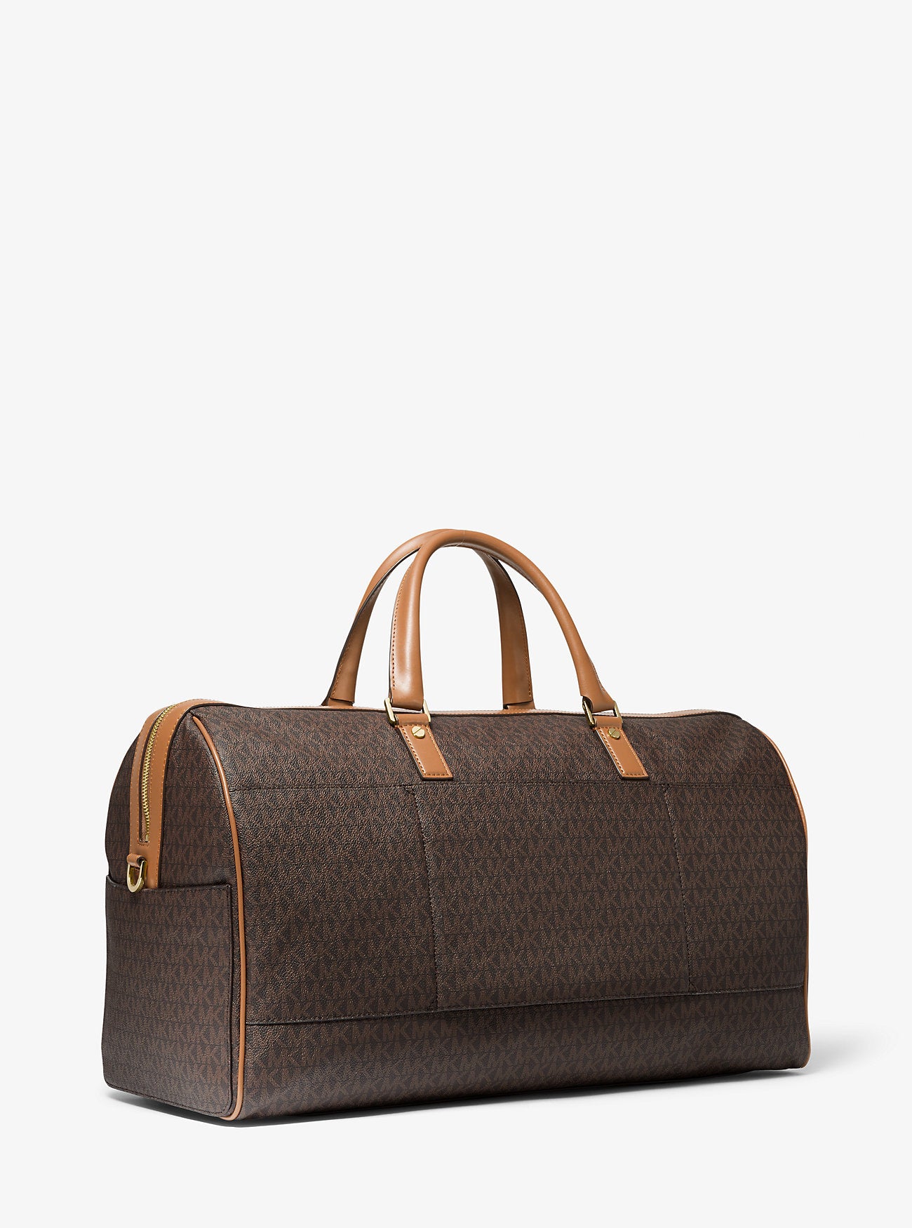 Bedford Travel Extra-Large Signature Logo Stripe Weekender Bag