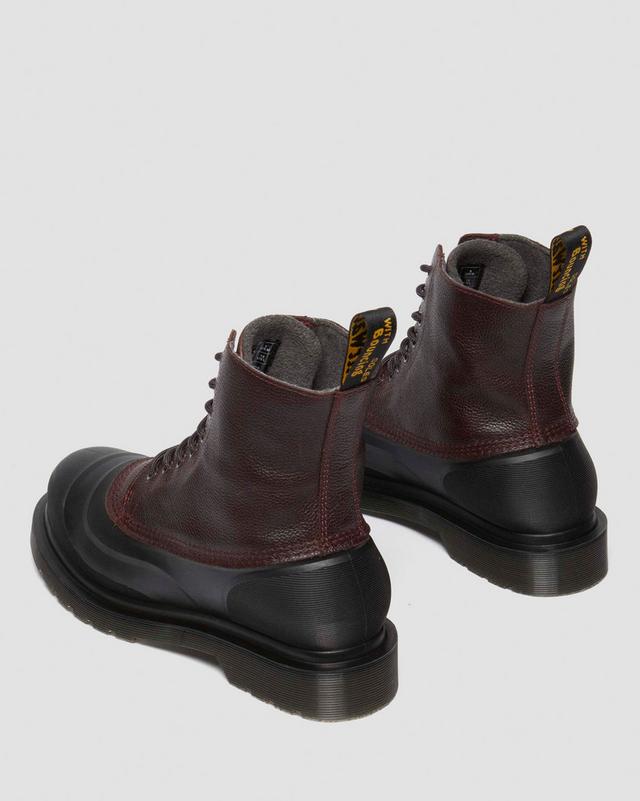 Dr. Martens 1460 Fleece Lined Sub Boots Oxblood - Womens