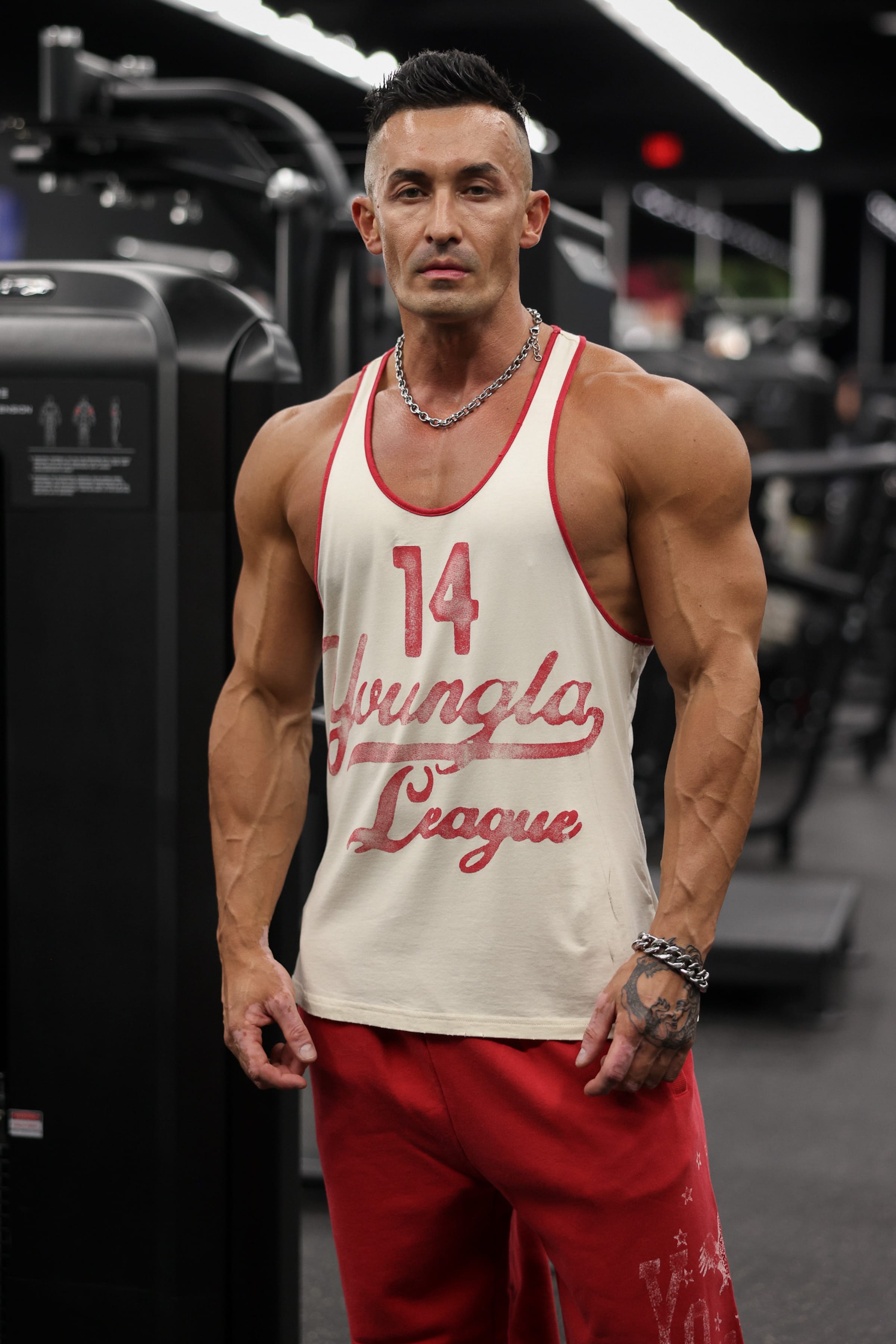 YoungLA 3088 - Golden Era League Stringers 'Off-White'