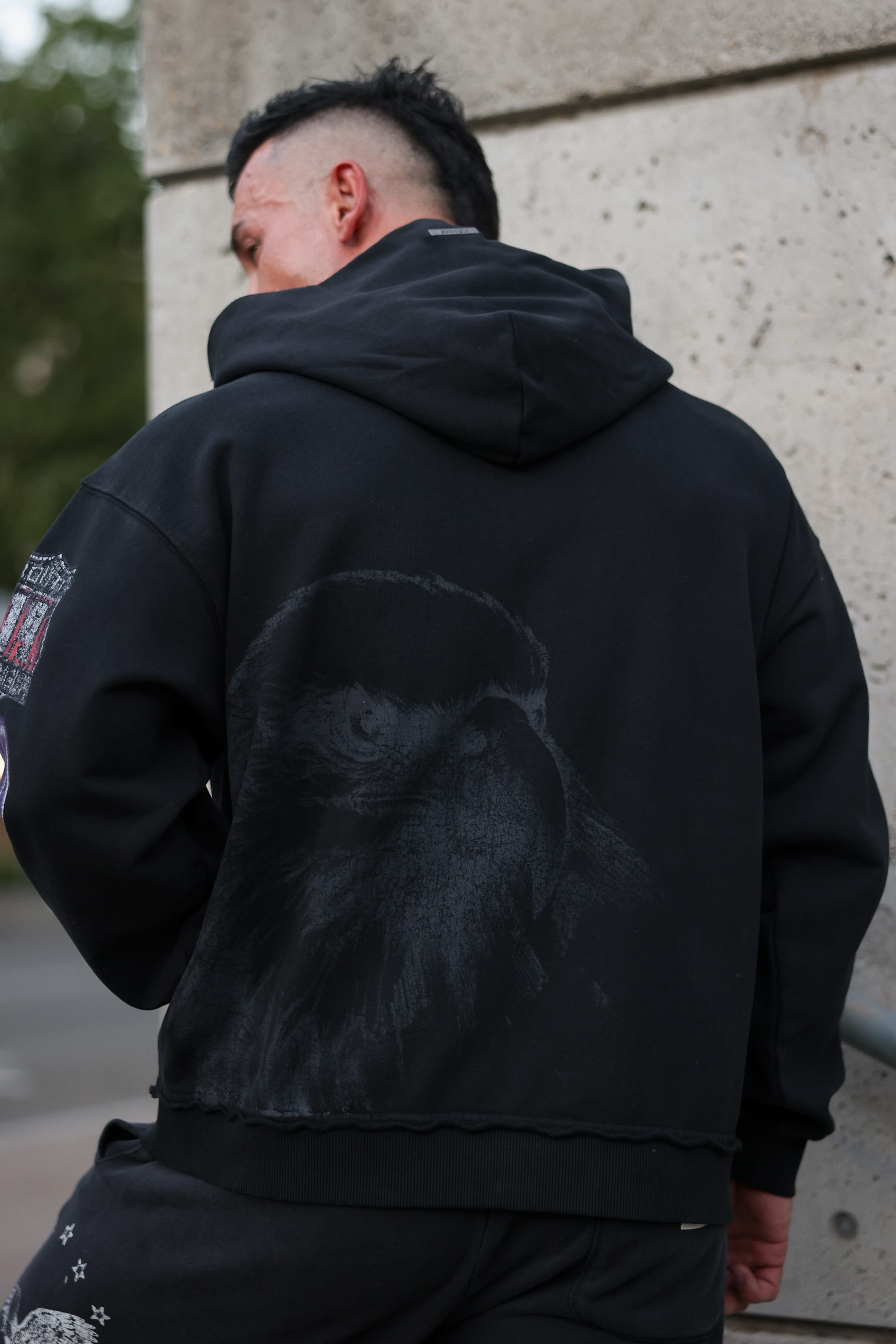 YoungLA 5201 - Moto Zip-Ups 'Black Wash'