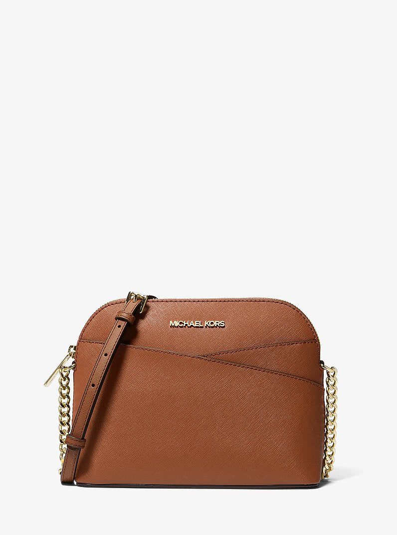 Michael Kors Jet Set Travel Medium Dome Crossbody Bag 'Luggage'