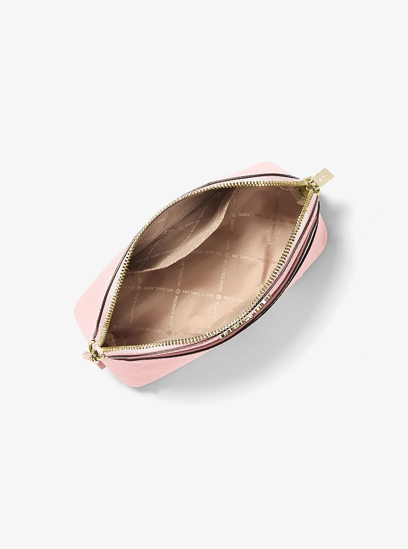 Michael Kors Jet Set Travel Medium Dome Crossbody Bag 'Powder Blush'