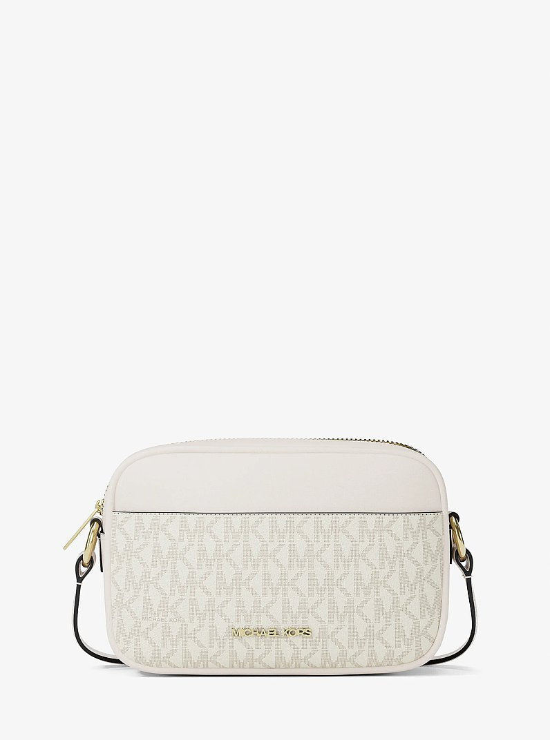Michael Kors Jet Set Small Signature Logo Camera Crossbody Bag 'LT CRM Multi'
