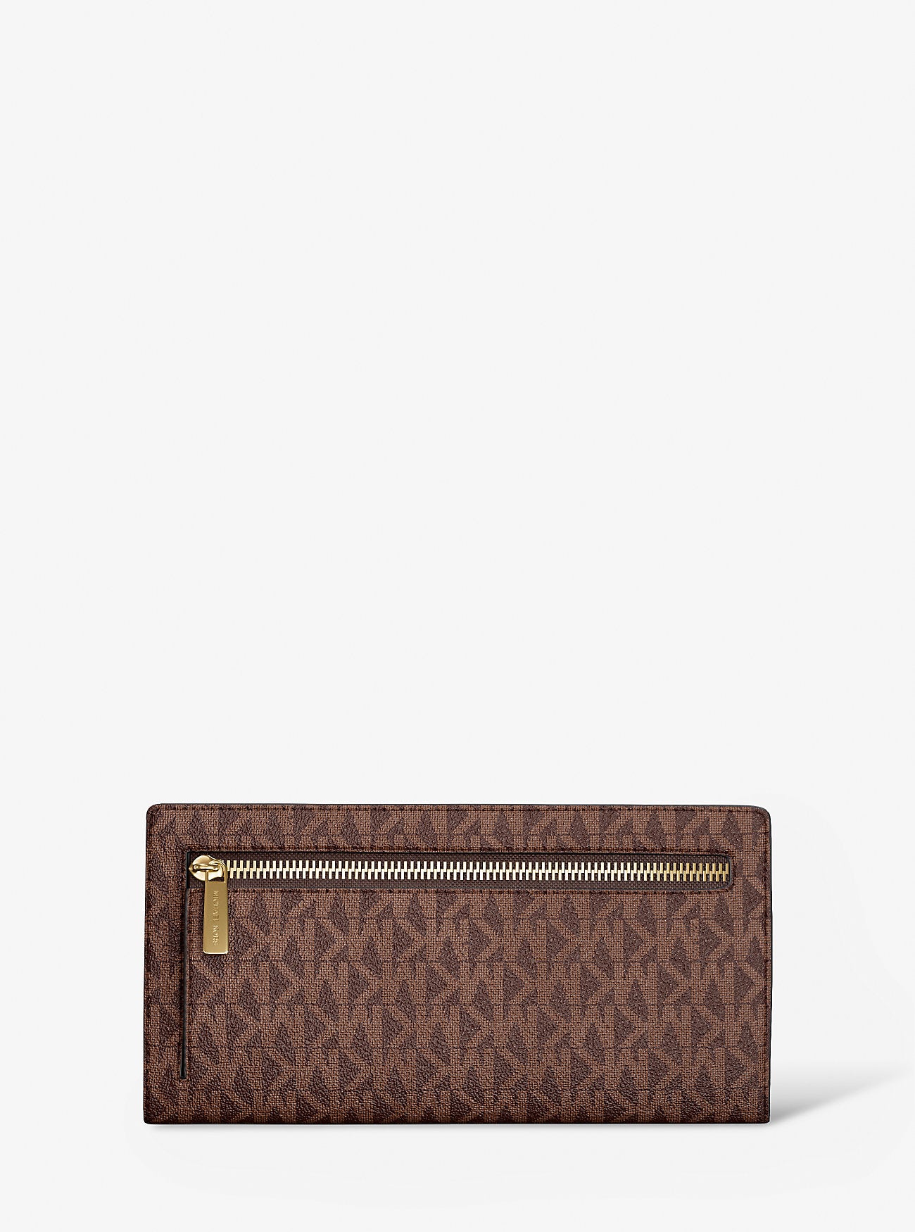 Carson Large Signature Logo Wallet BROWN