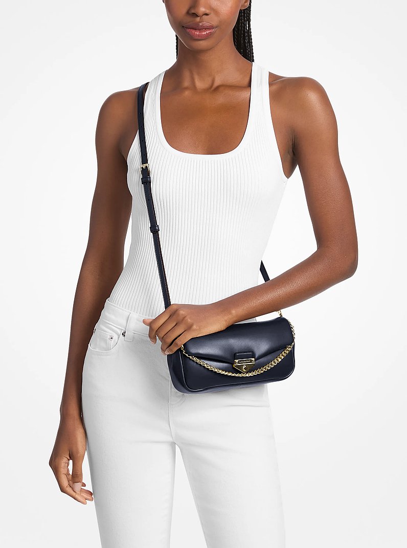Michael Kors Soho Small Convertible Shoulder Bag 'Navy'