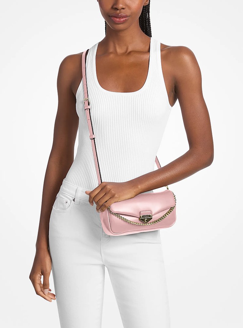 Michael Kors Soho Small Convertible Shoulder Bag 'Powder Blush'