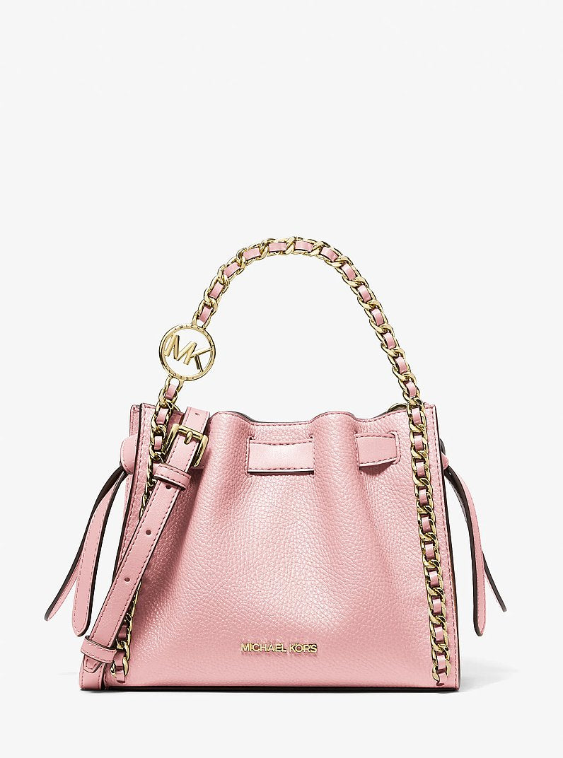 Michael Kors Mina Small Chain Crossbody Bag 'Powder Blush'