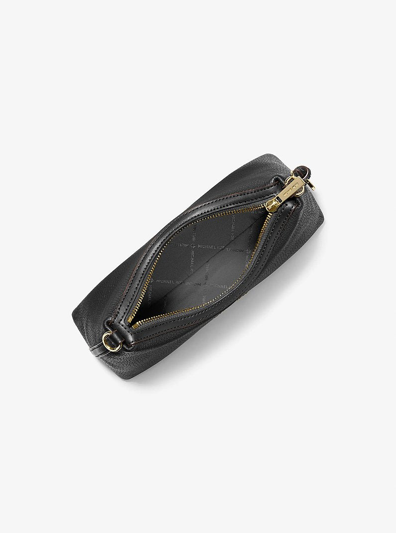 Michael Kors Sammy Small Pebbled Leather Convertible Crossbody Bag 'Black'