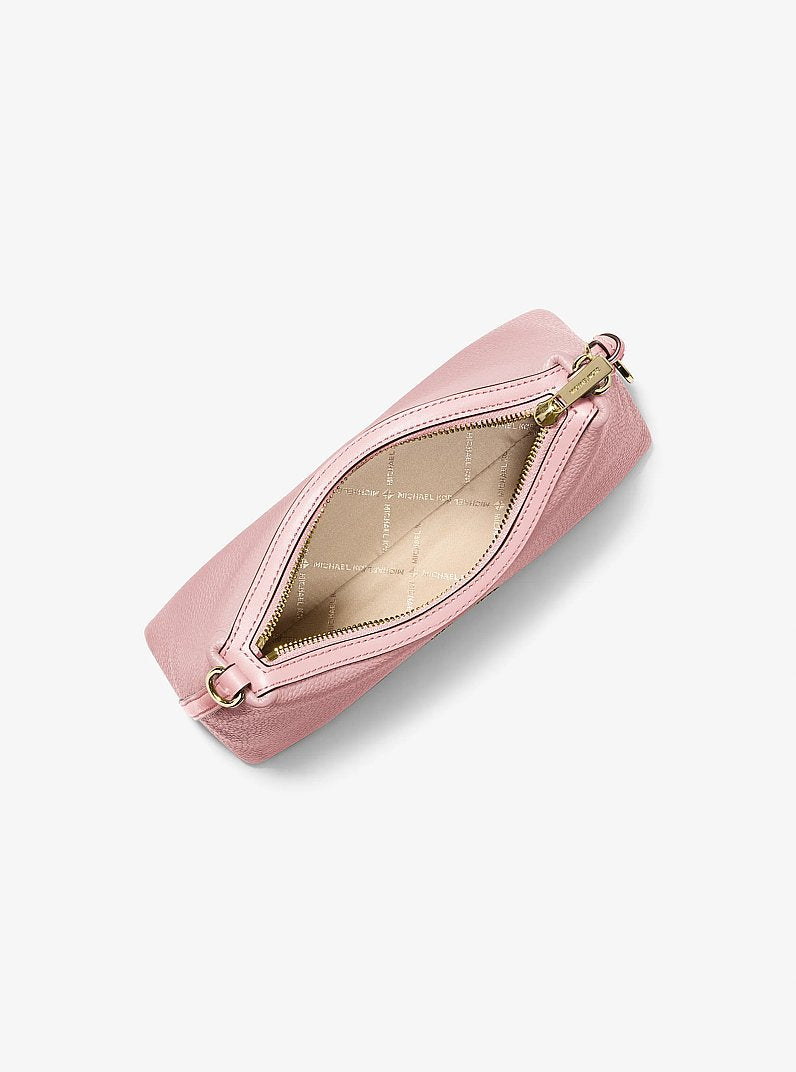 Michael Kors Sammy Small Pebbled Leather Convertible Crossbody Bag 'Powder Blush'