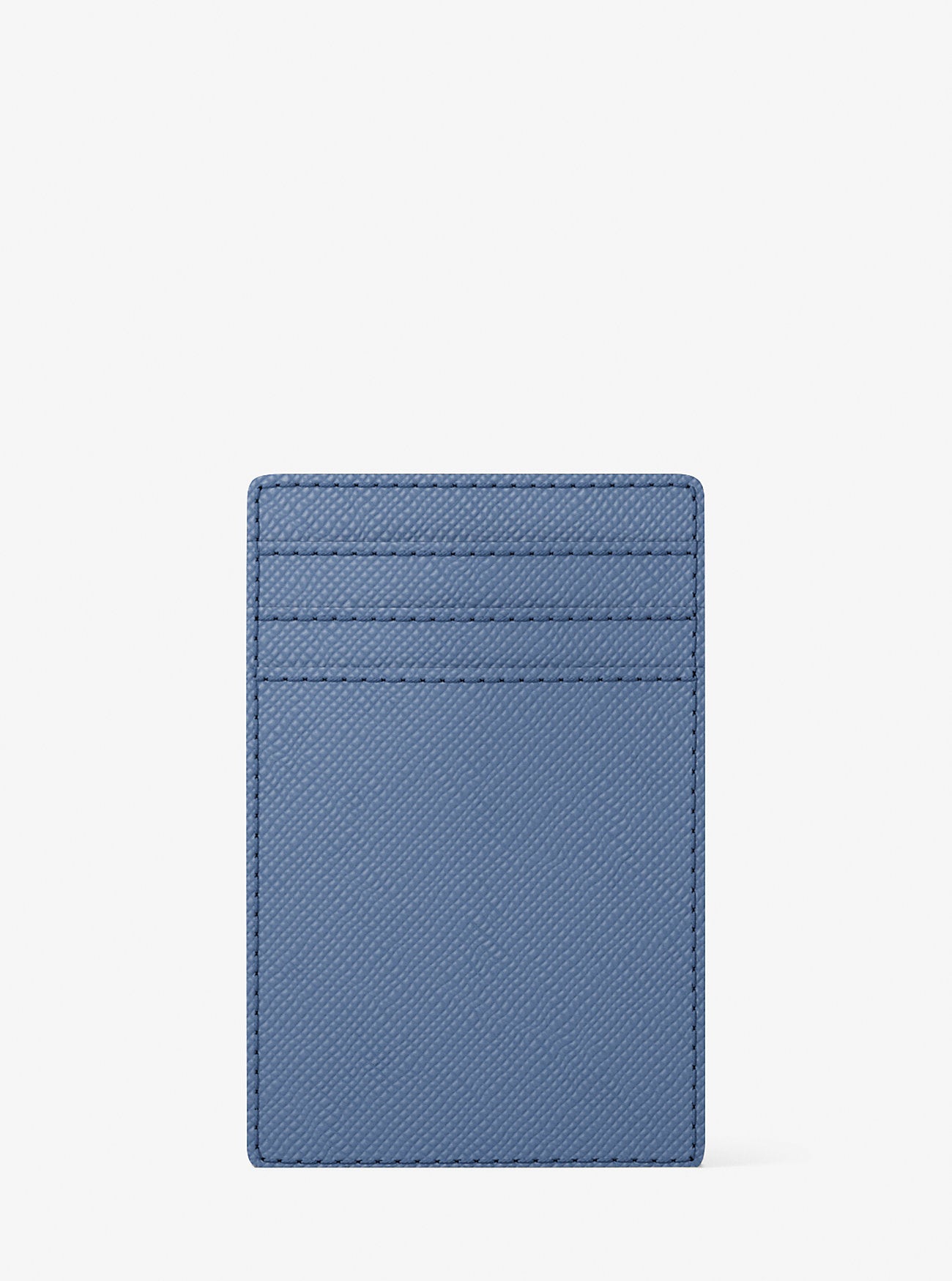 Edison Scratch-Resistant Crossgrain Leather Card Case