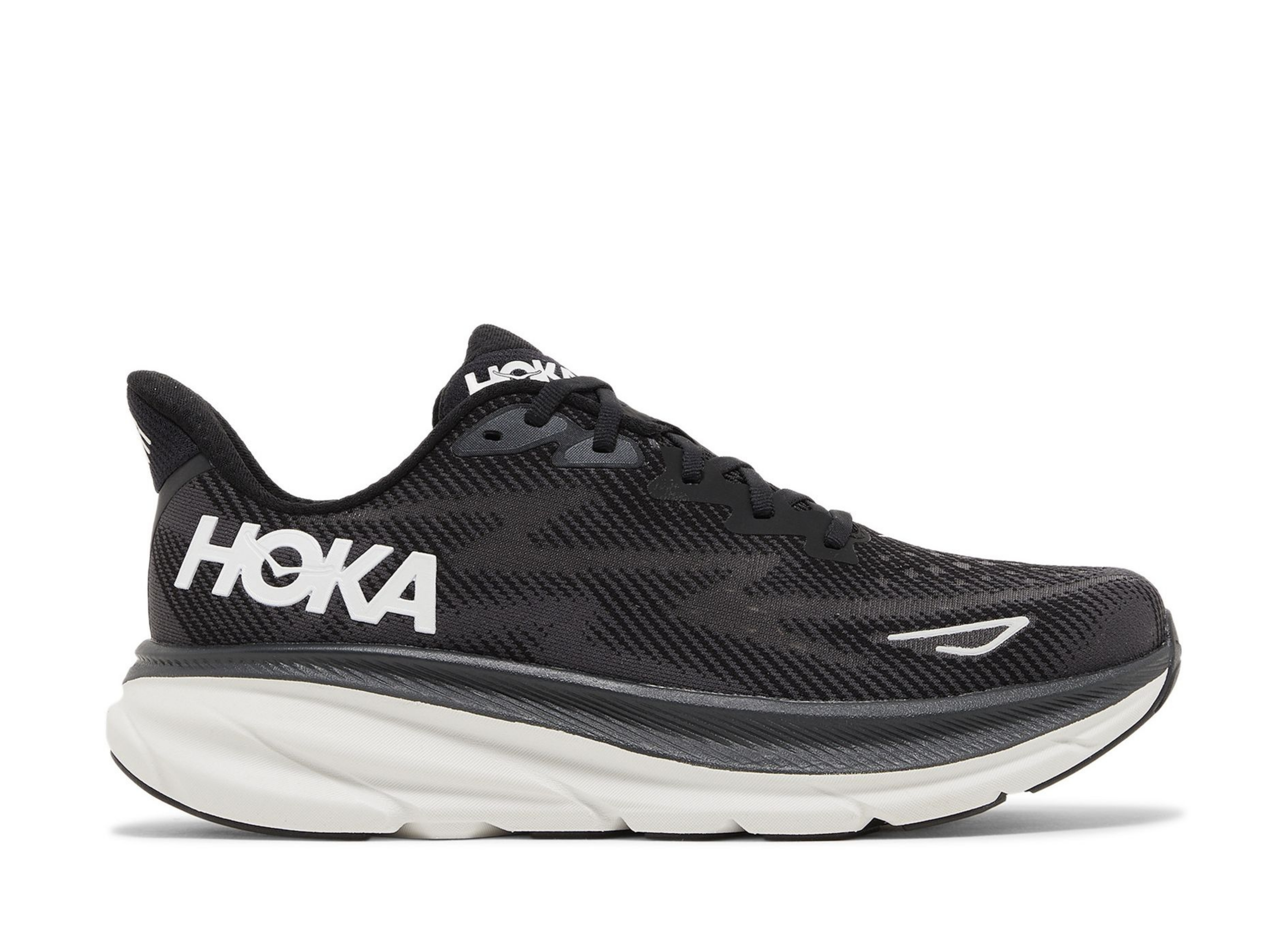 Hoka Clifton 9 'Black White'