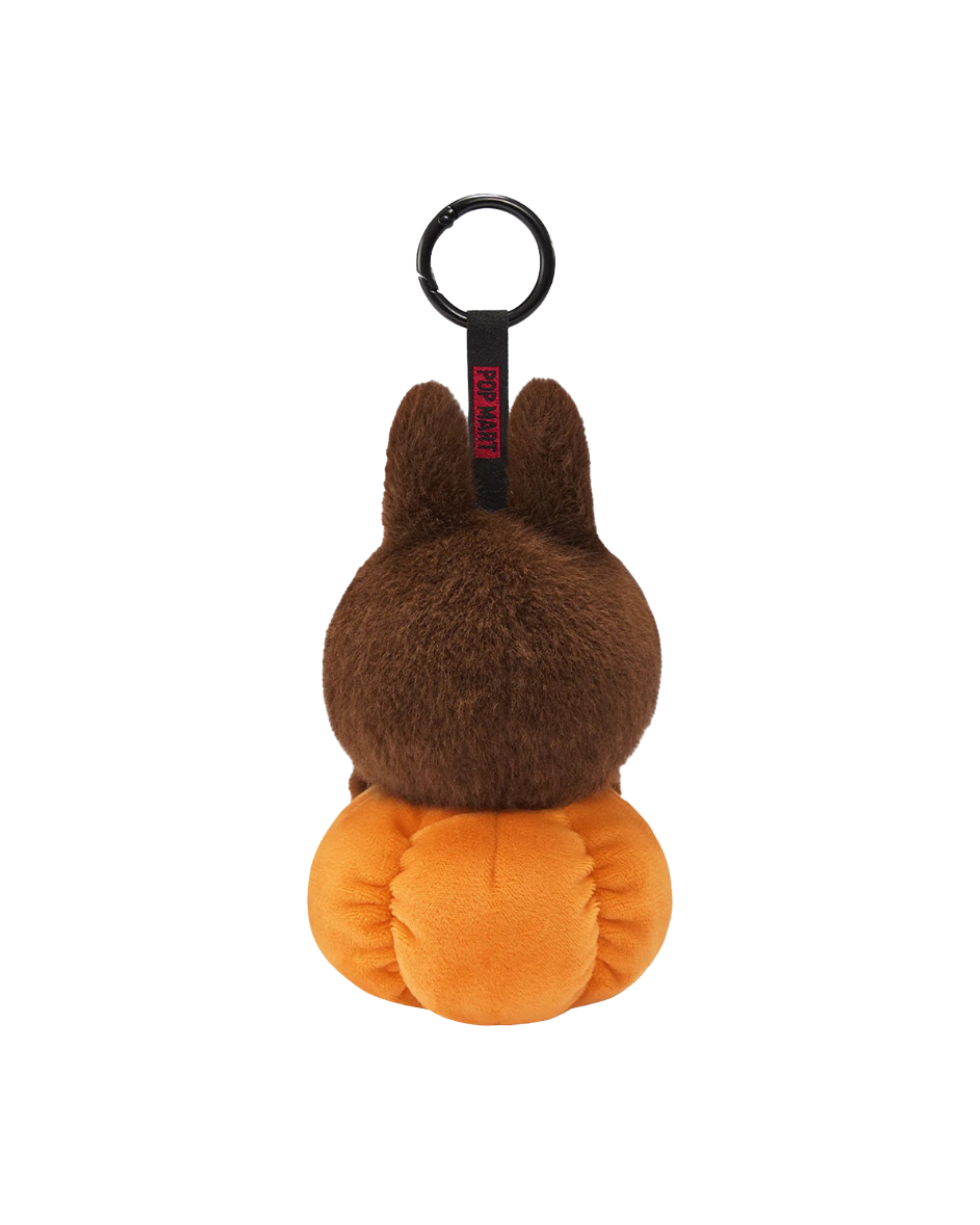 Pop Mart Labubu Happy Halloween Party Series-Sitting Pumpkin Vinyl Plush Pendant