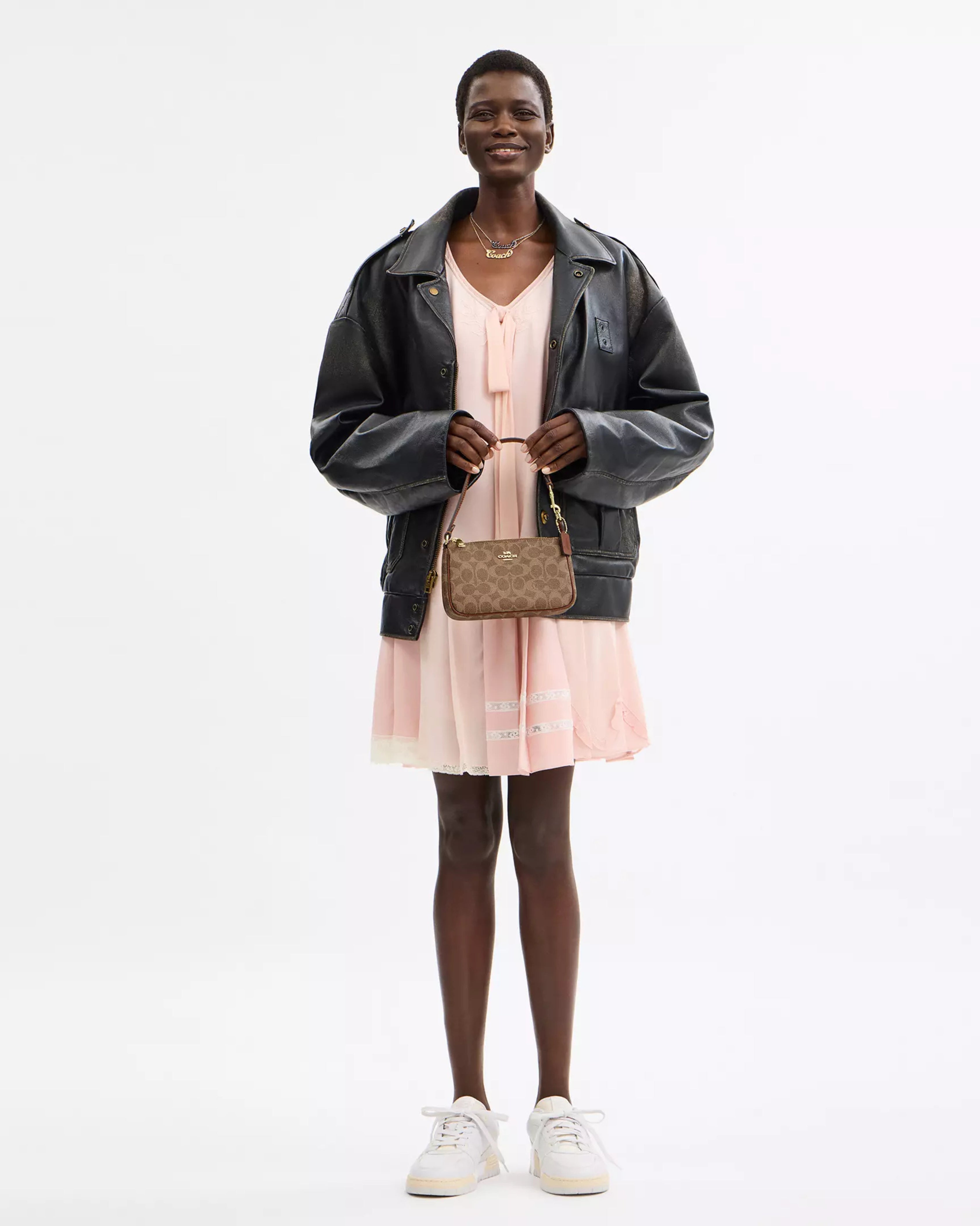 Coach Nolita 19 In Signature Canvas 'Gold/Tan/Brown'